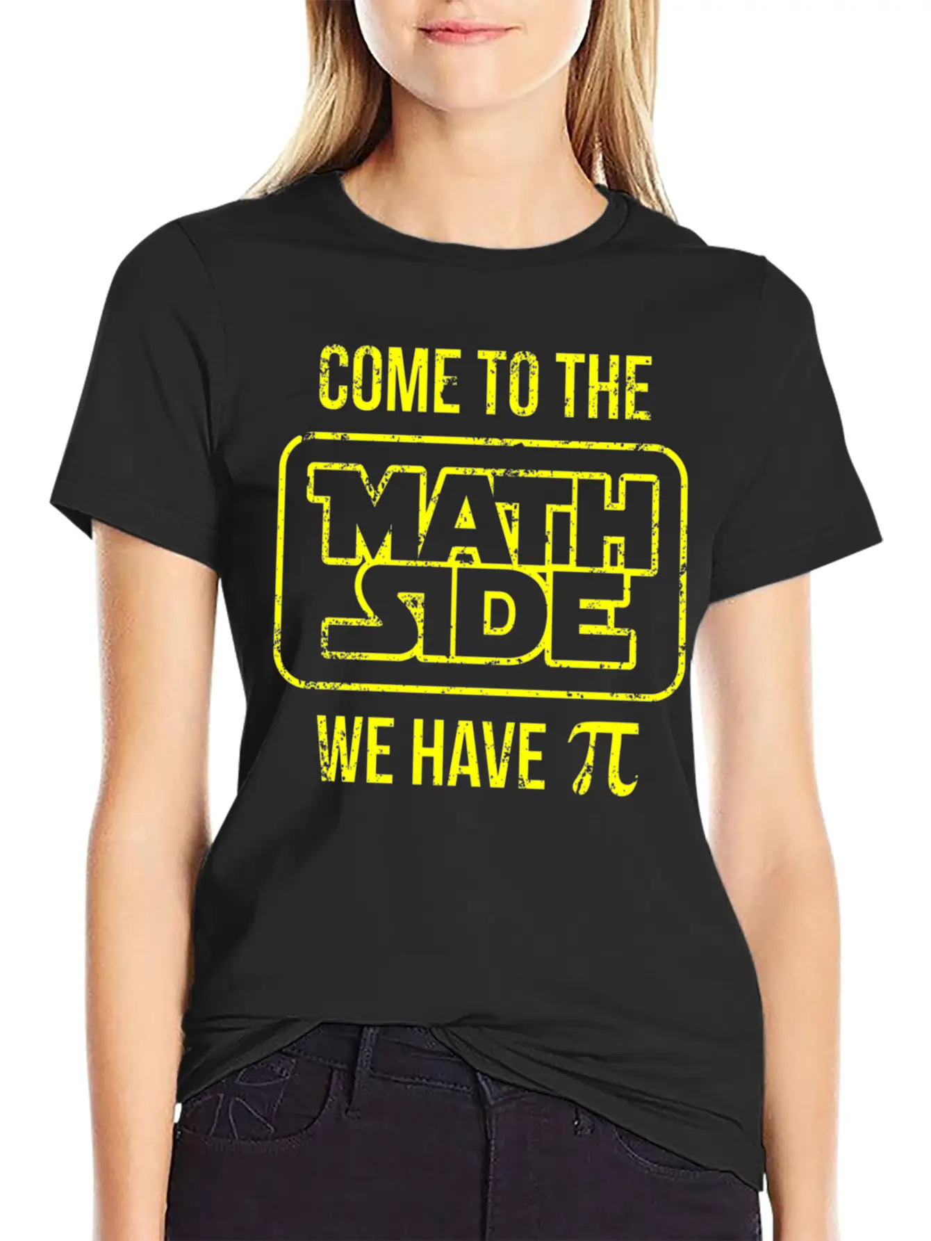 Come To The Math Side We Have Pi Basic Graphic T-Shirt ¨C Daily Comfort In Soft Cotton