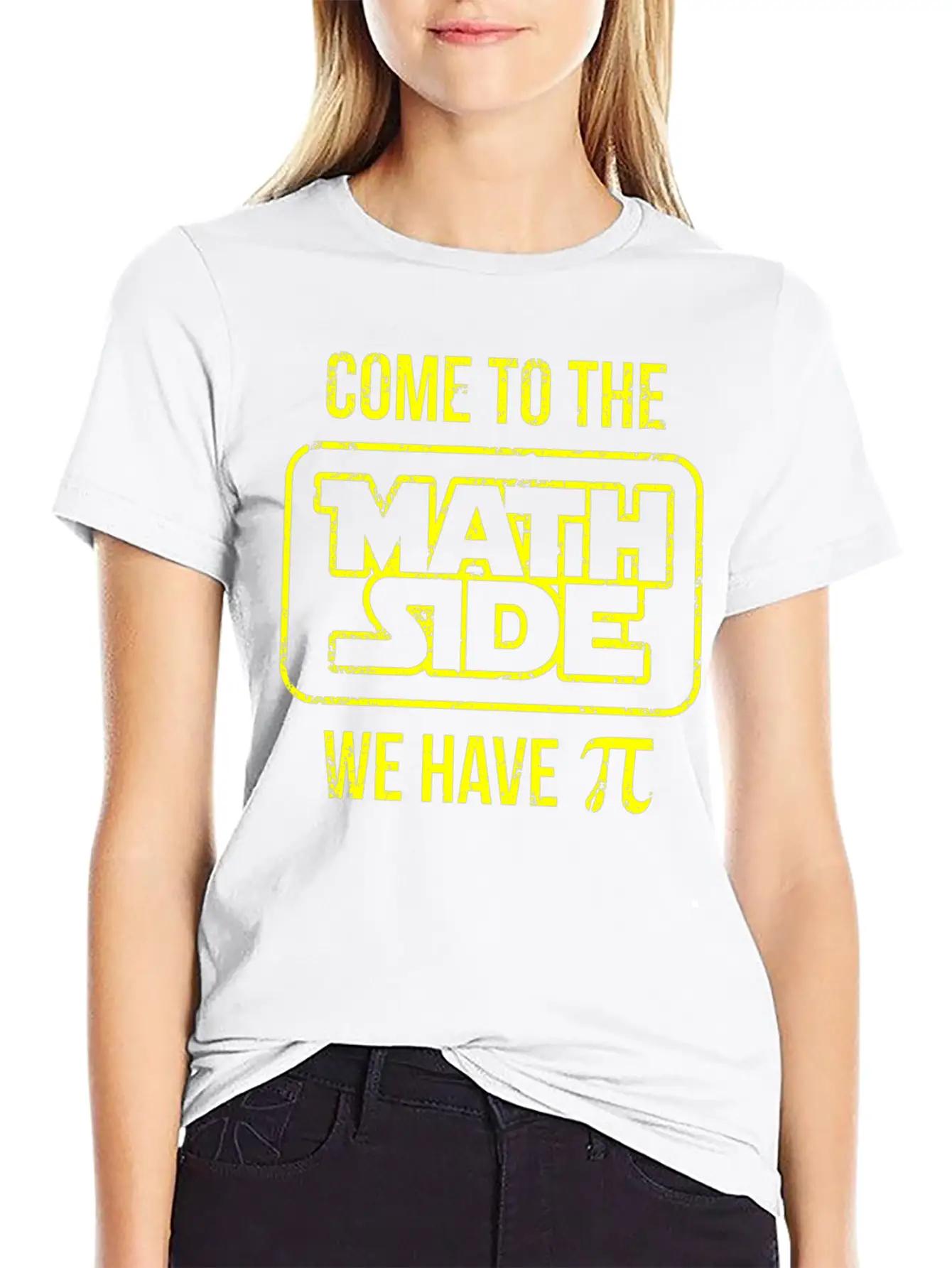 Come To The Math Side We Have Pi Basic Graphic T-Shirt ¨C Daily Comfort In Soft Cotton
