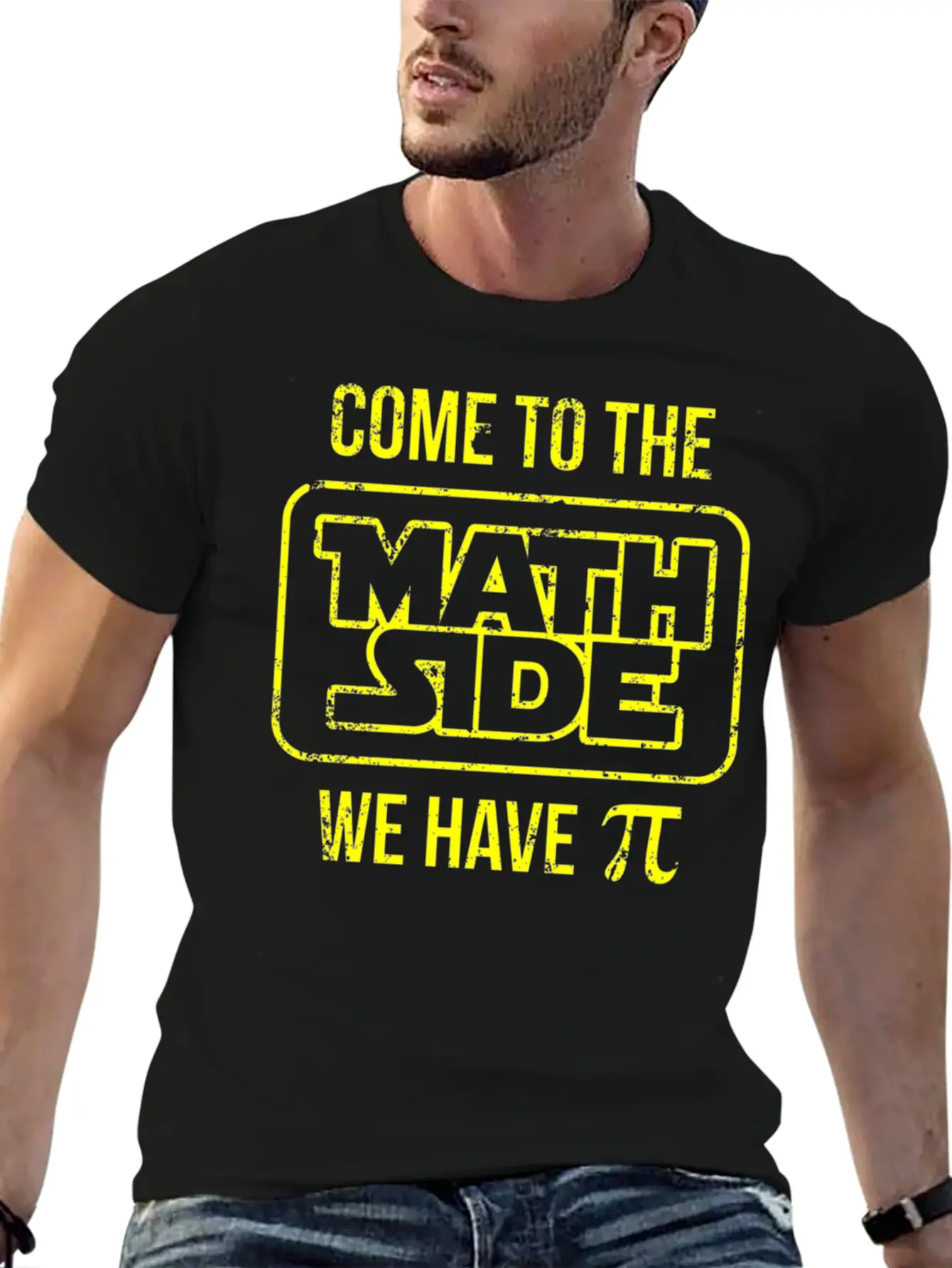 Come To The Math Side We Have Pi Basic Graphic T-Shirt ¨C Daily Comfort In Soft Cotton