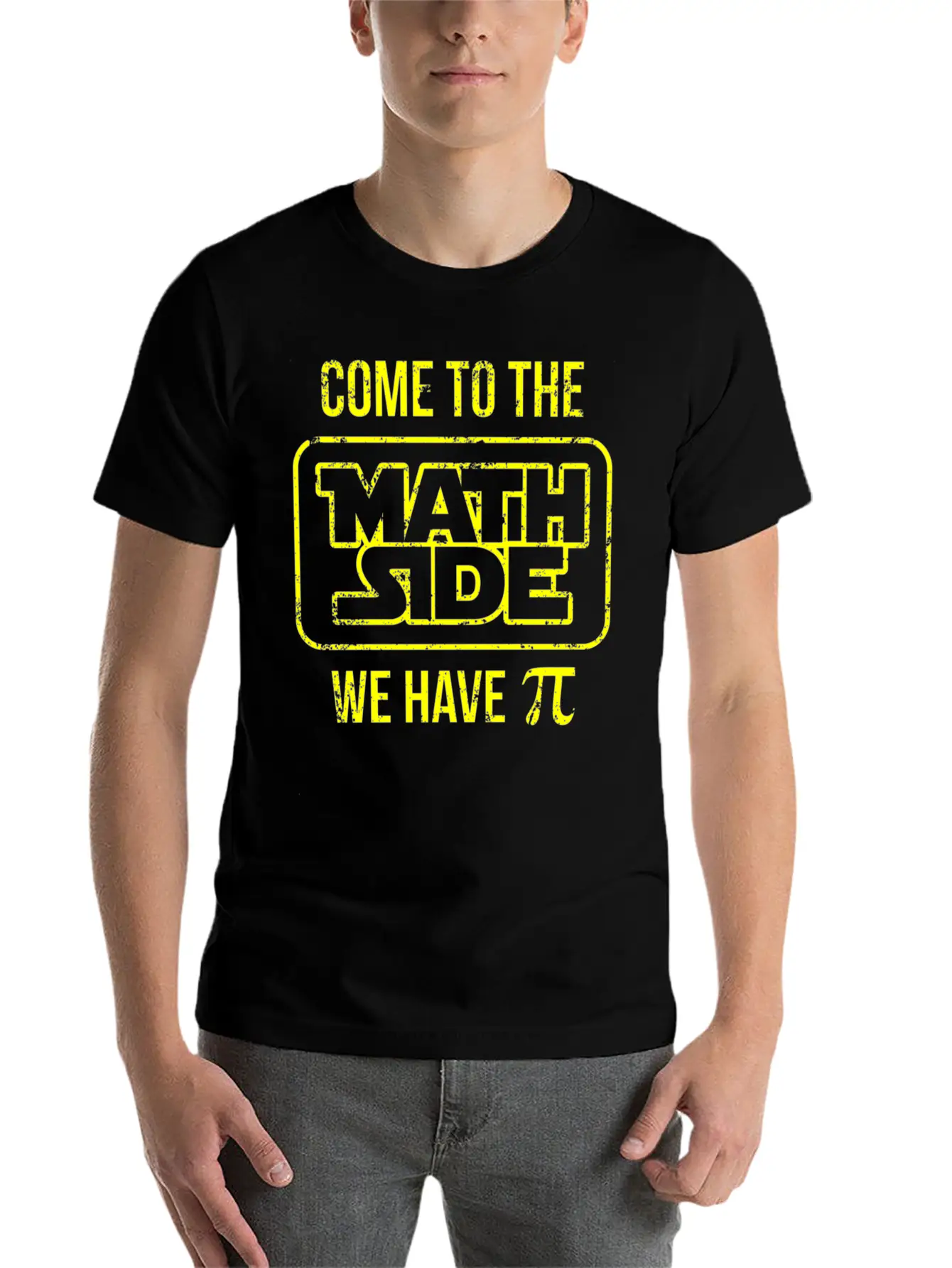 Come To The Math Side We Have Pi Basic Graphic T-Shirt ¨C Daily Comfort In Soft Cotton