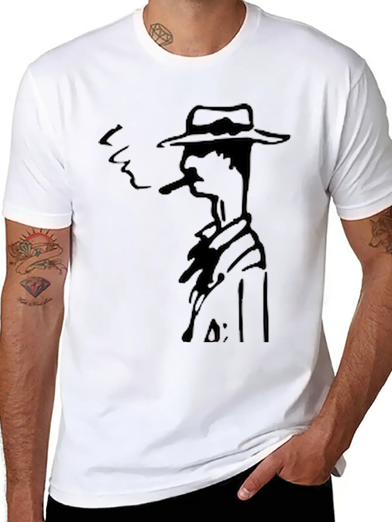 Comic Character 421 Basic Graphic T-Shirt ¨C Daily Comfort In Soft Cotton