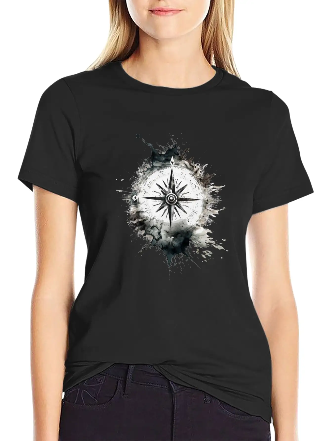 Compass Soft Cotton Short Sleeve Tee ¨C Unisex Wardrobe Staple