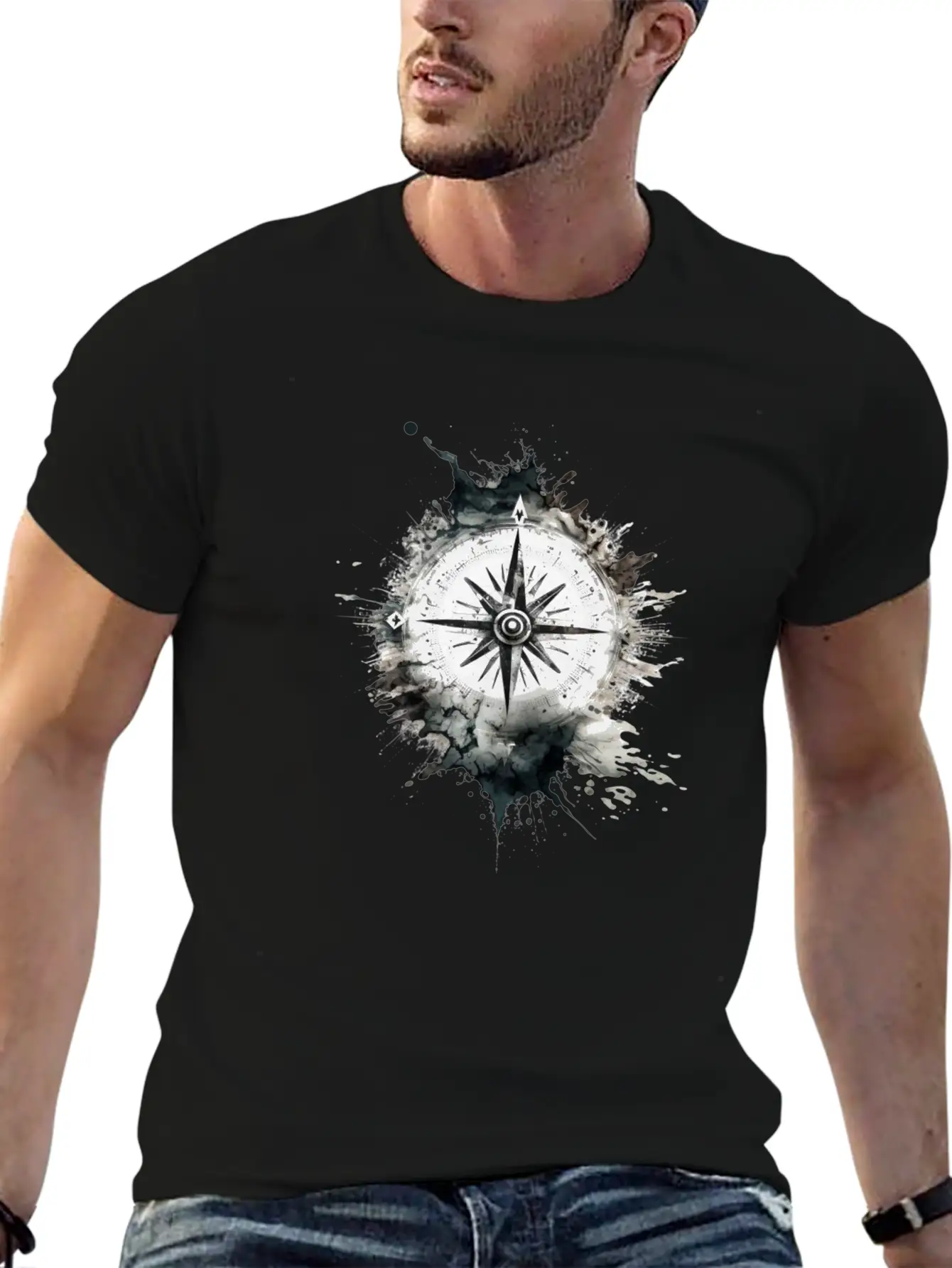 Compass Soft Cotton Short Sleeve Tee ¨C Unisex Wardrobe Staple