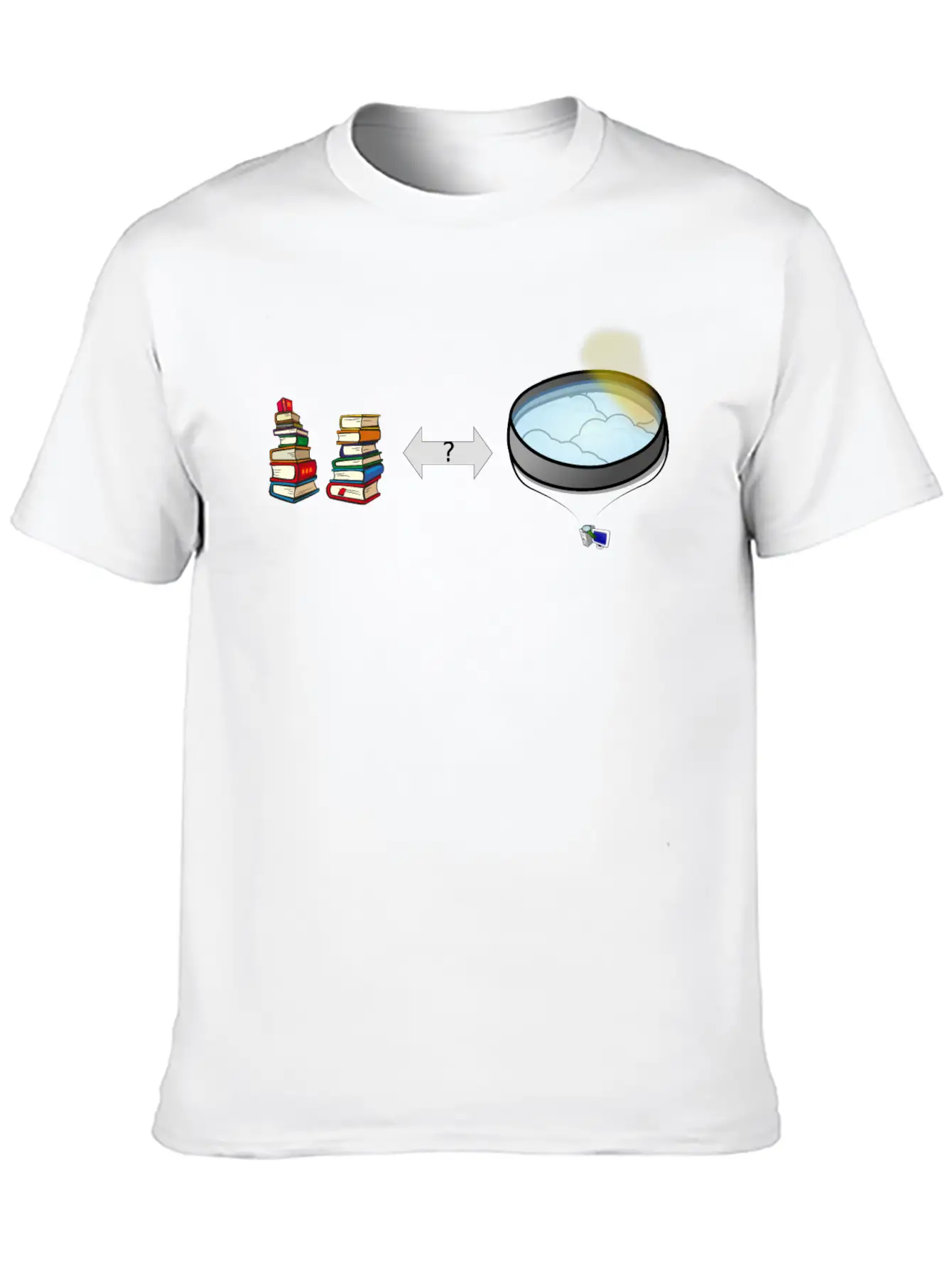 Computer Faehigkeiten Unklar Basic Graphic T-Shirt ¨C Daily Comfort In Soft Cotton