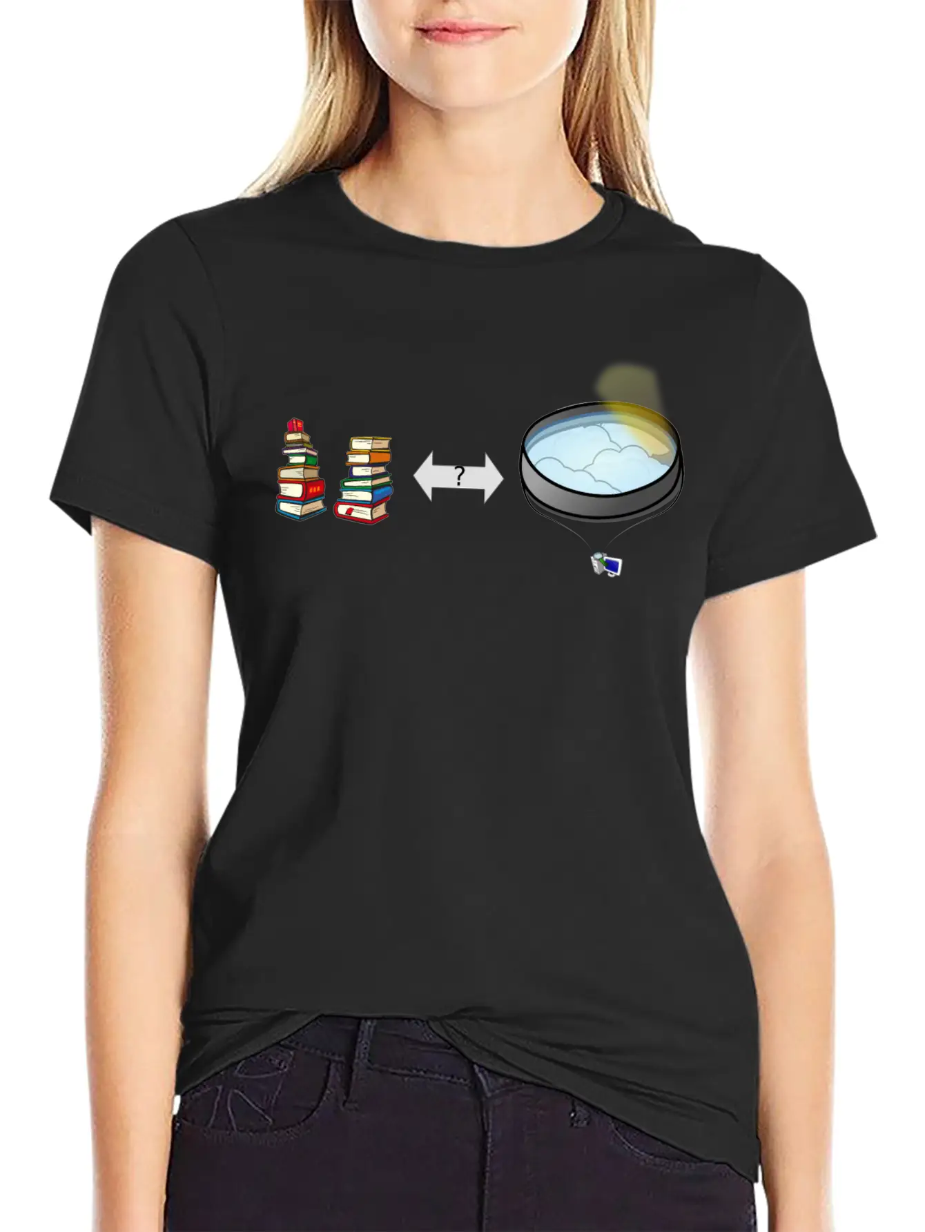 Computer Faehigkeiten Unklar Basic Graphic T-Shirt ¨C Daily Comfort In Soft Cotton