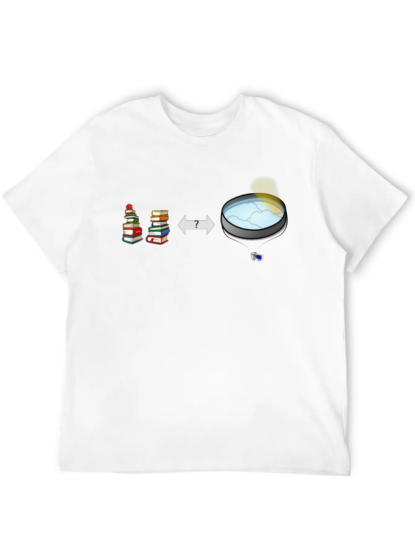 Computer Faehigkeiten Unklar Basic Graphic T-Shirt ¨C Daily Comfort In Soft Cotton