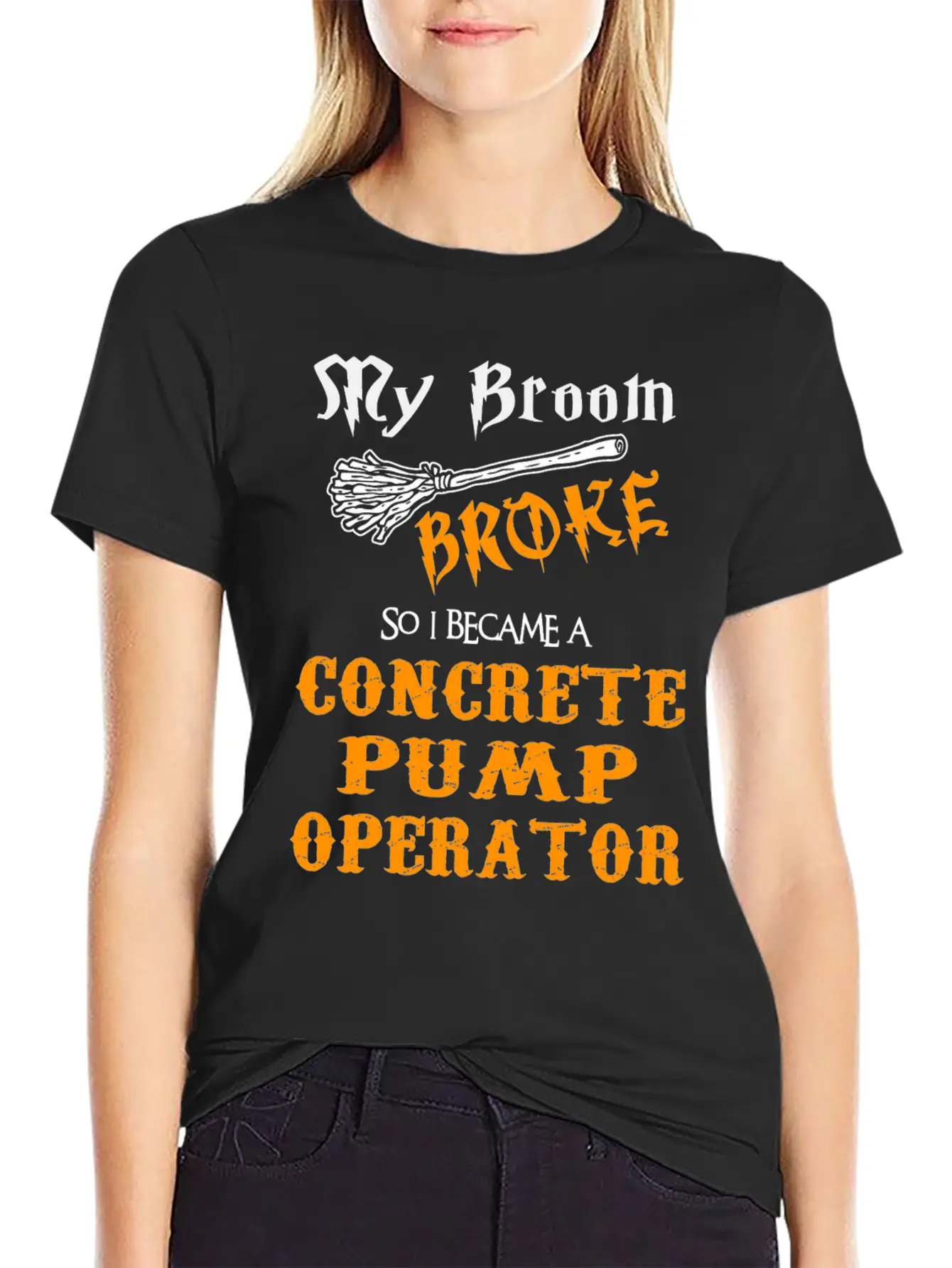 Concrete Pump Operator Basic Graphic T-Shirt ¨C Daily Comfort In Soft Cotton