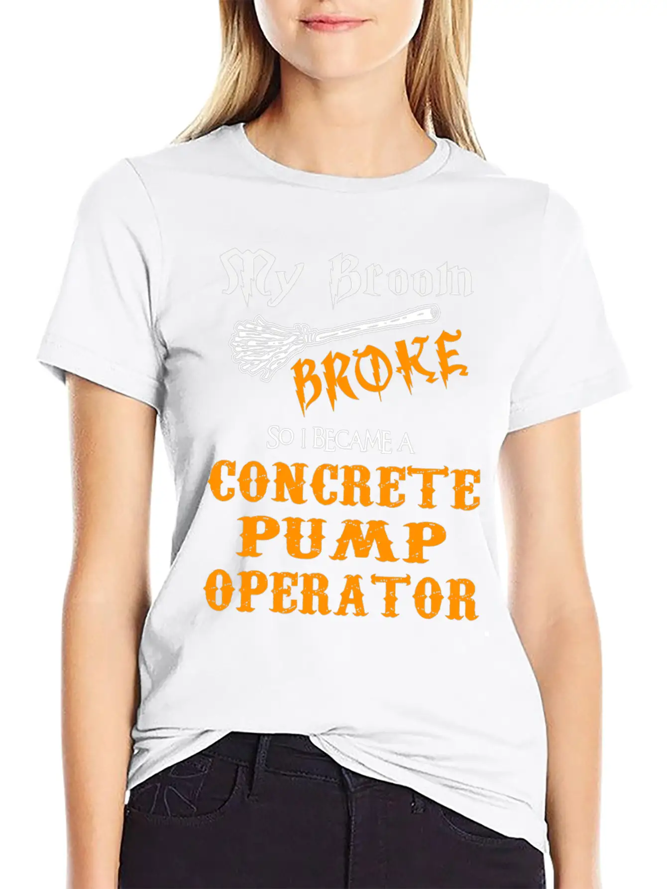 Concrete Pump Operator Basic Graphic T-Shirt ¨C Daily Comfort In Soft Cotton