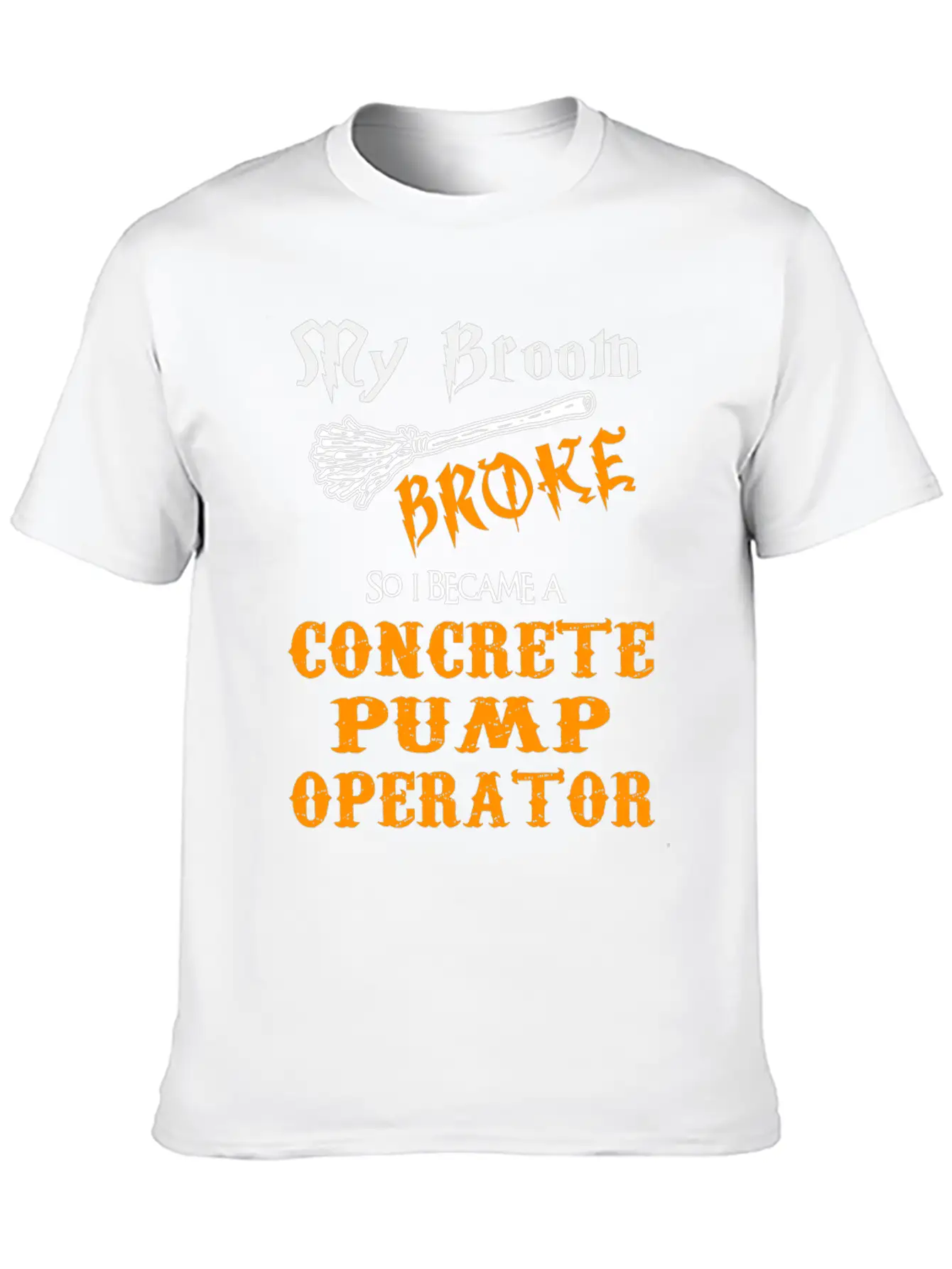 Concrete Pump Operator Basic Graphic T-Shirt ¨C Daily Comfort In Soft Cotton