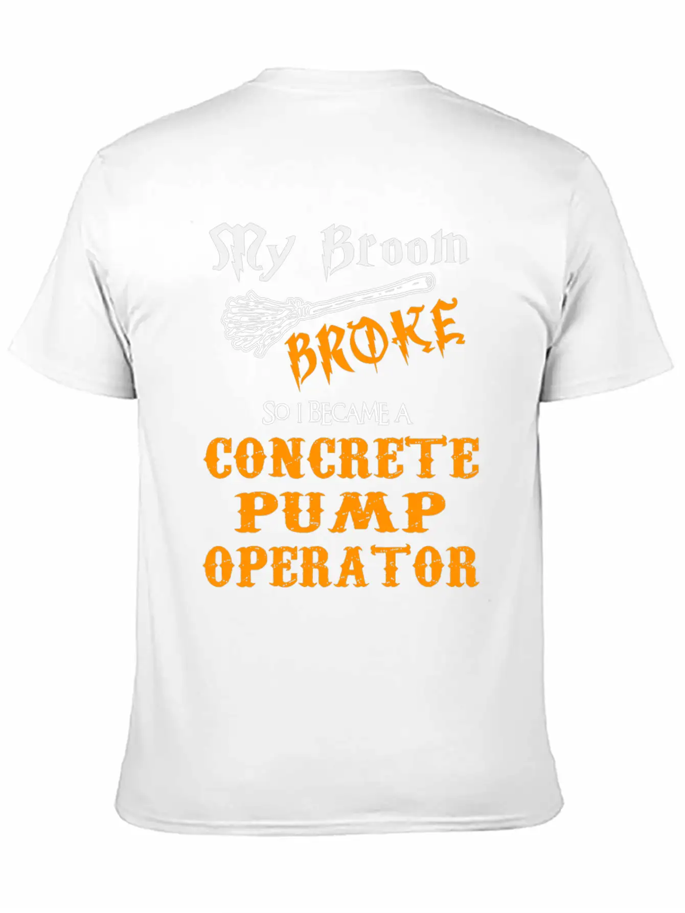 Concrete Pump Operator Basic Graphic T-Shirt ¨C Daily Comfort In Soft Cotton