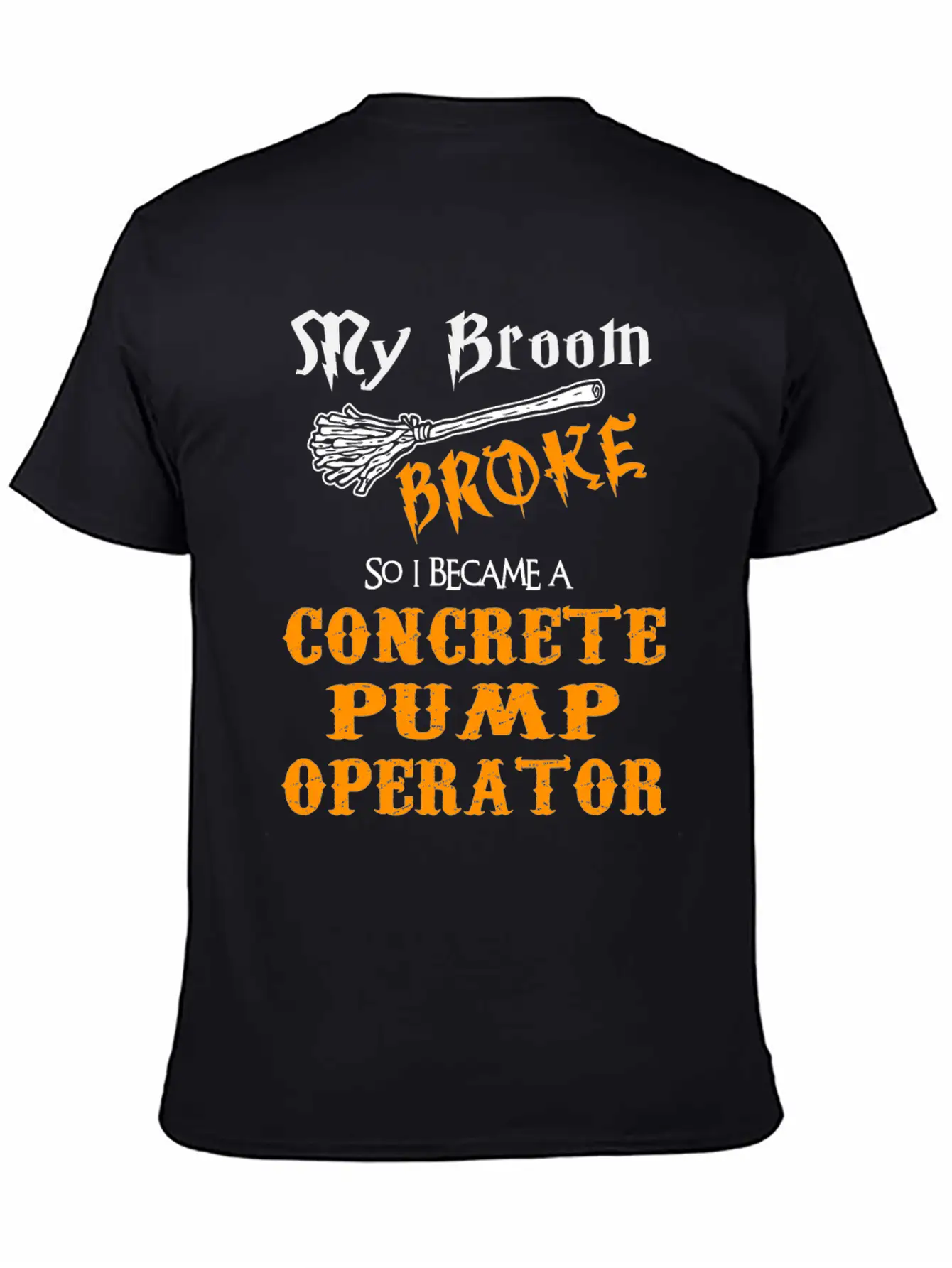 Concrete Pump Operator Basic Graphic T-Shirt ¨C Daily Comfort In Soft Cotton