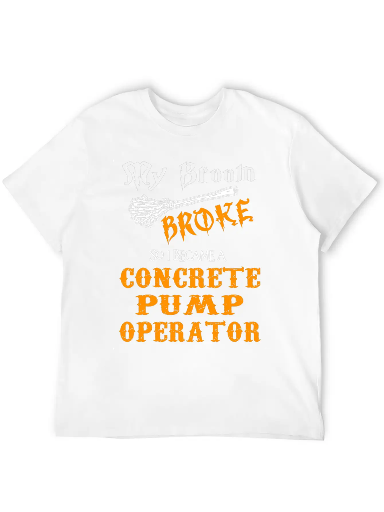 Concrete Pump Operator Basic Graphic T-Shirt ¨C Daily Comfort In Soft Cotton