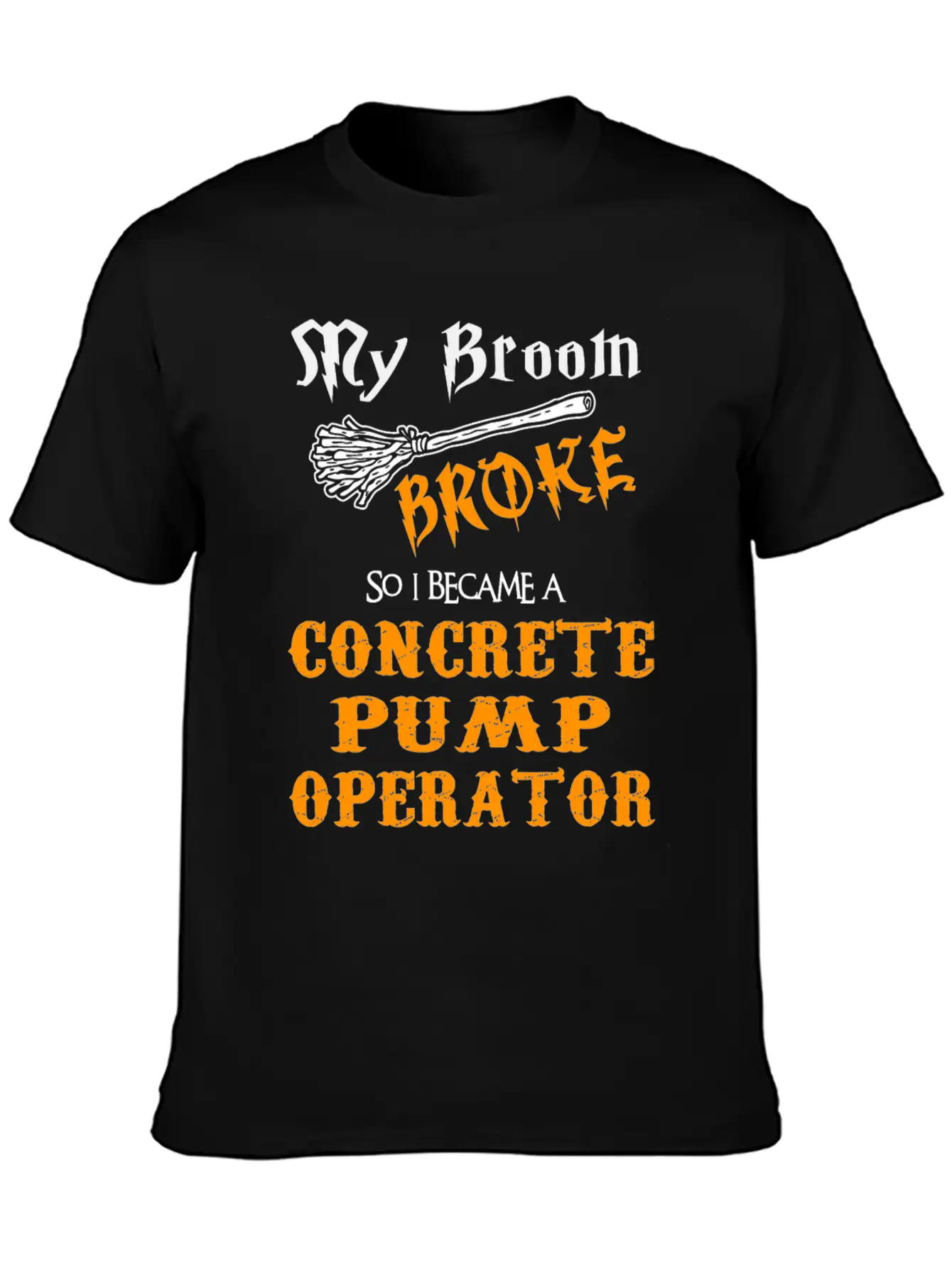 Concrete Pump Operator Basic Graphic T-Shirt ¨C Daily Comfort In Soft Cotton