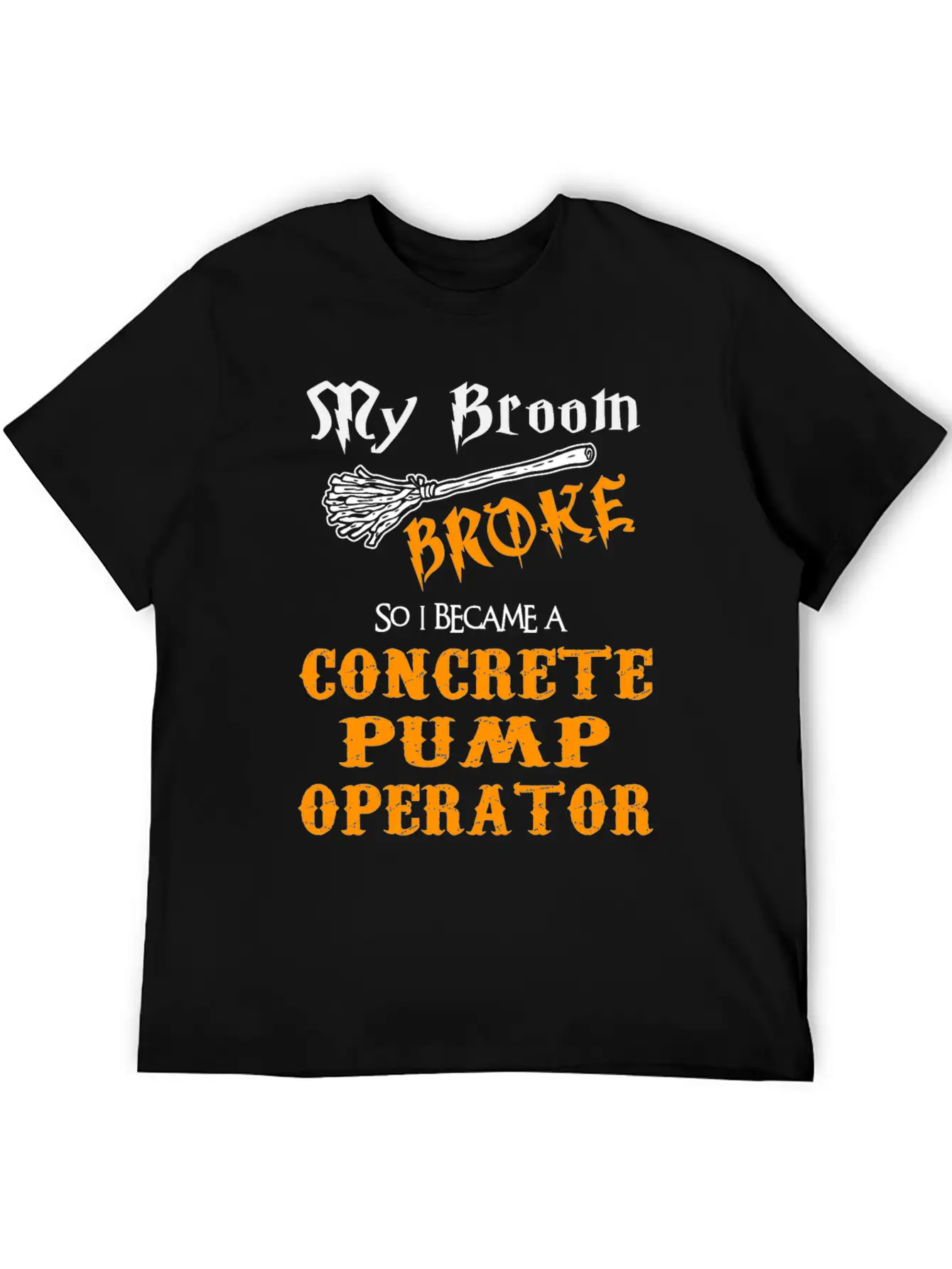 Concrete Pump Operator Basic Graphic T-Shirt ¨C Daily Comfort In Soft Cotton
