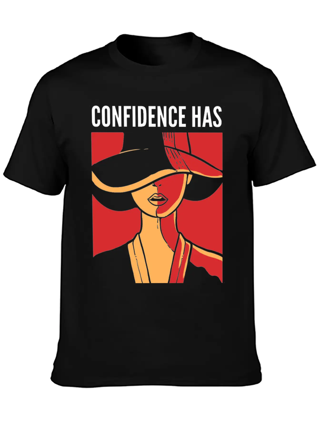 Confidence Has No Competition Lady Boss Gift Essential Cotton Tee For Daily Outfits ¨C Unisex Style