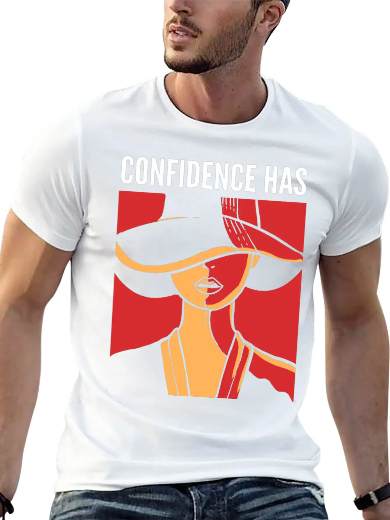 Confidence Has No Competition Lady Boss Gift Essential Cotton Tee For Daily Outfits ¨C Unisex Style