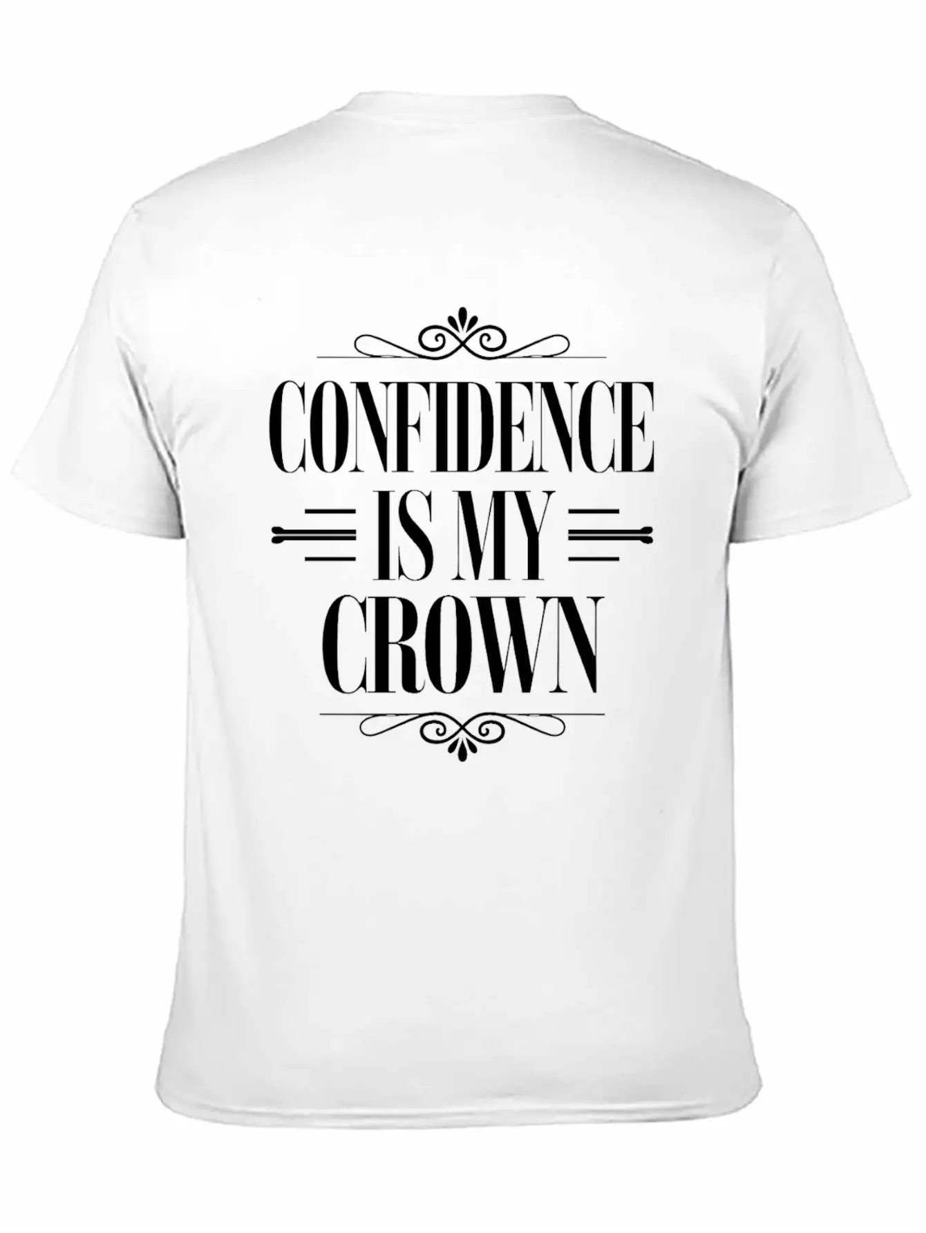 Confidence Is My Crown Leo Character Zodiac Soft Cotton Short Sleeve Tee ¨C Unisex Wardrobe Staple