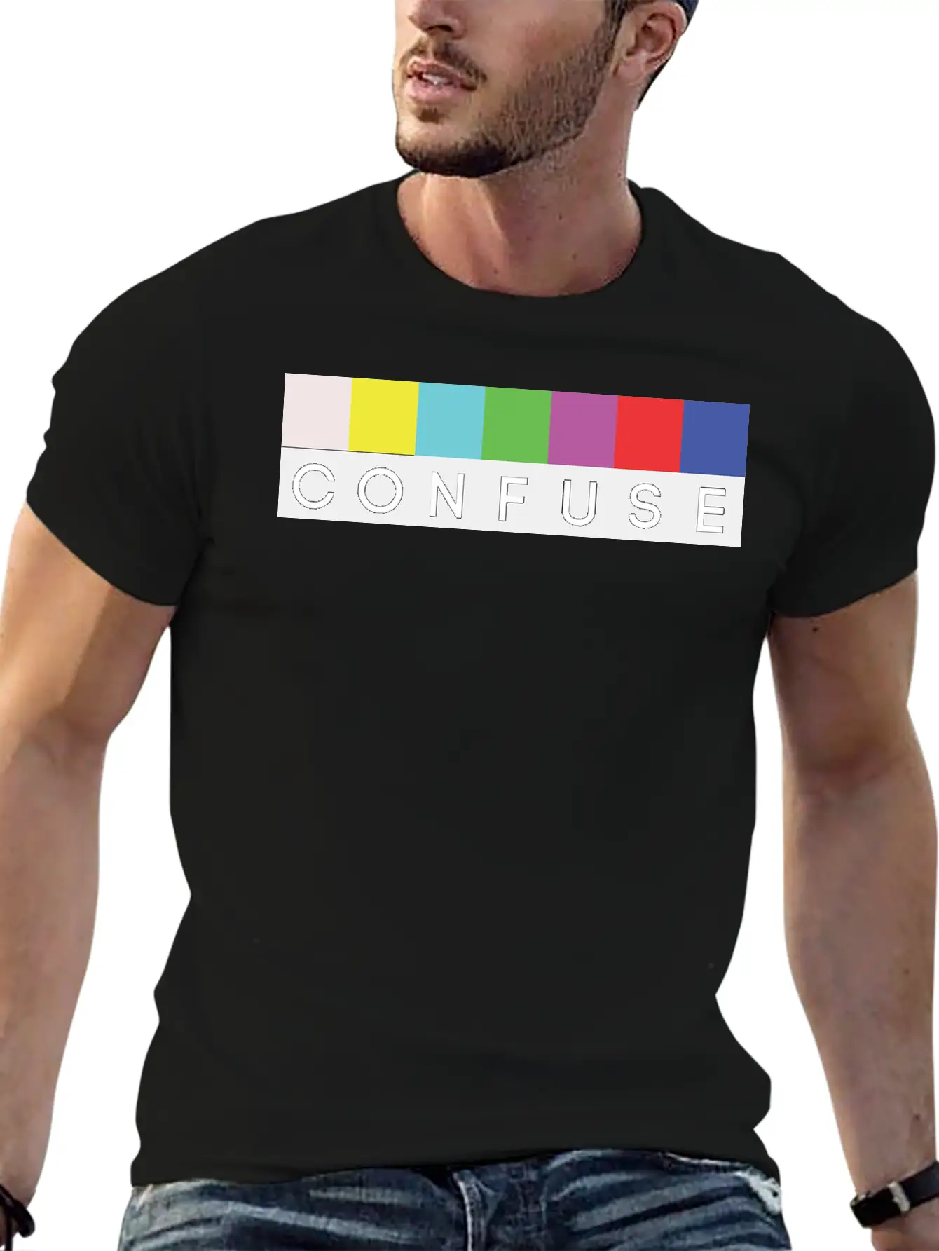 CONFUSE Brand Essential Cotton Tee For Daily Outfits ¨C Unisex Style