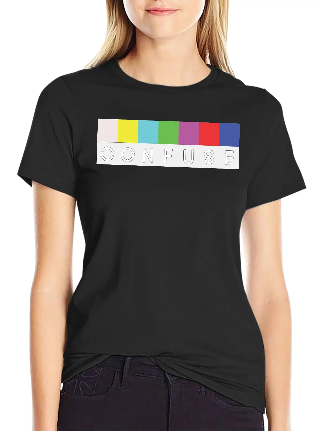 CONFUSE Brand Essential Cotton Tee For Daily Outfits ¨C Unisex Style