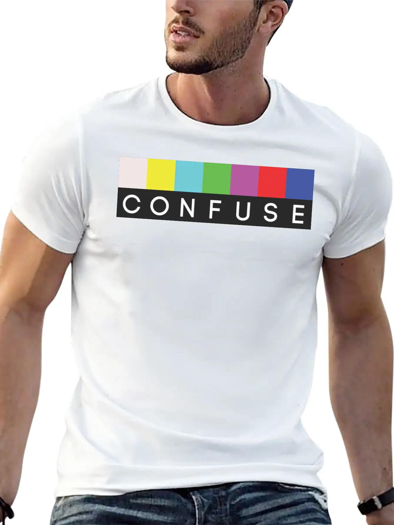 CONFUSE Brand Essential Cotton Tee For Daily Outfits ¨C Unisex Style