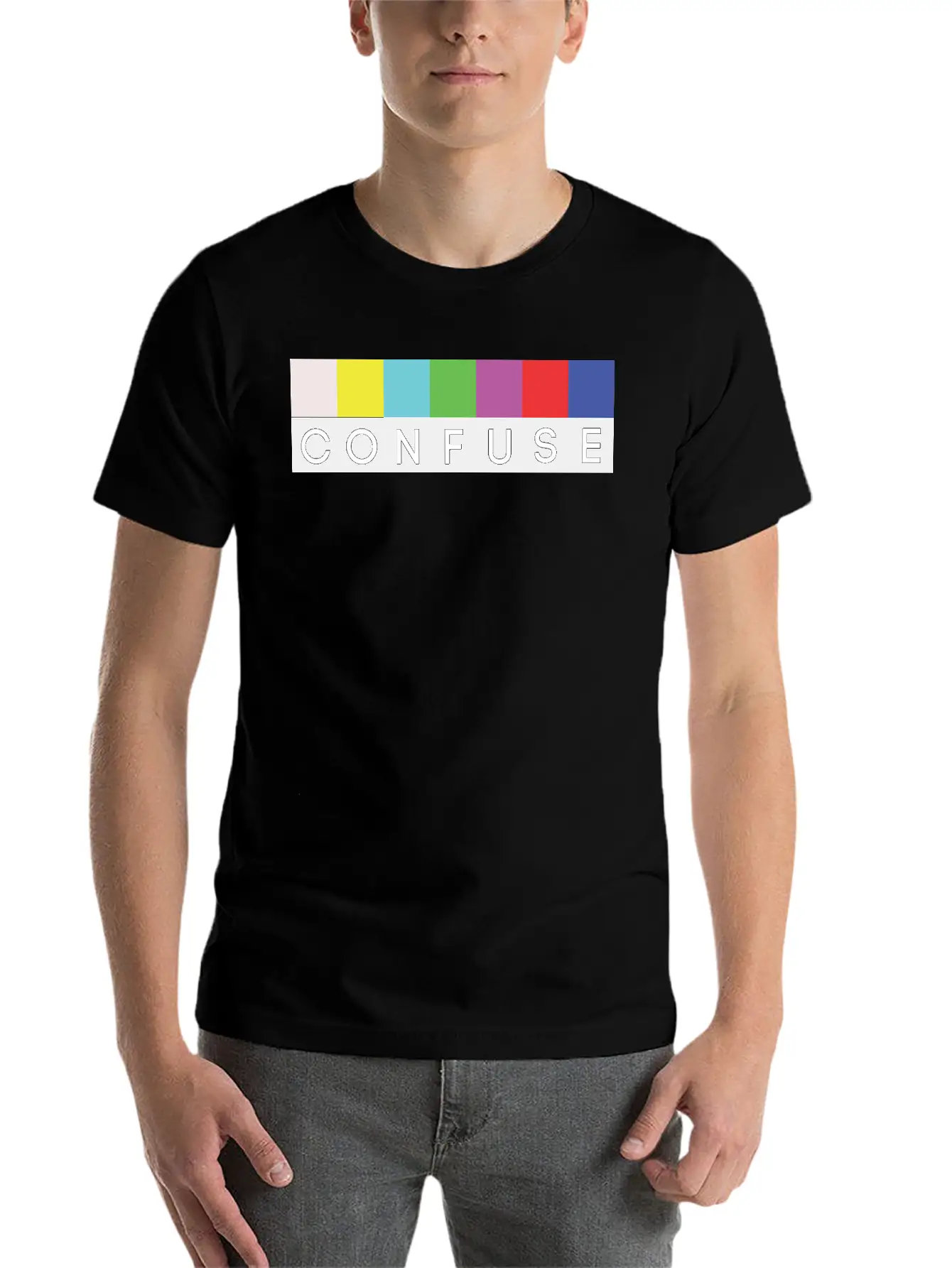 CONFUSE Brand Essential Cotton Tee For Daily Outfits ¨C Unisex Style