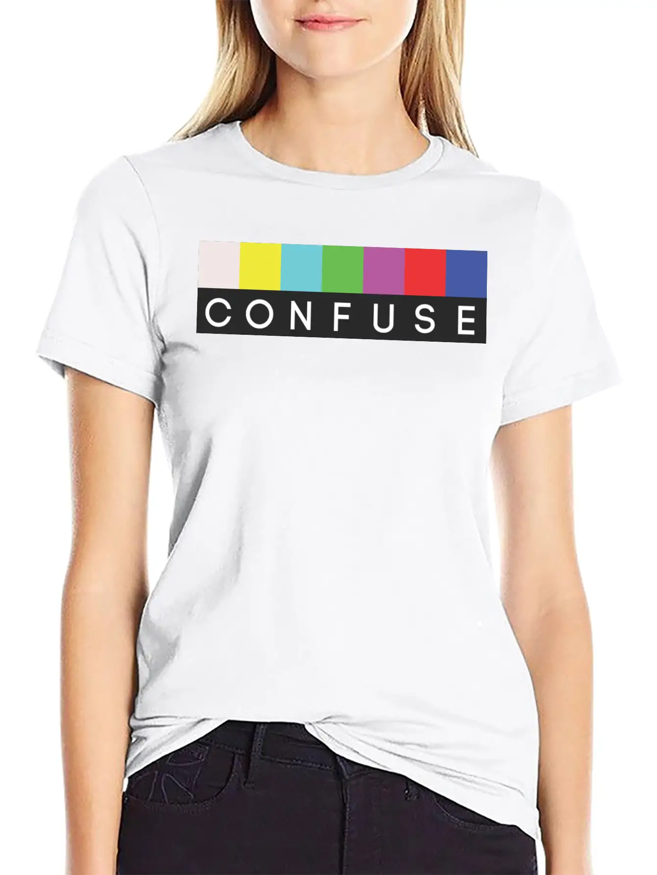 CONFUSE Brand Essential Cotton Tee For Daily Outfits ¨C Unisex Style