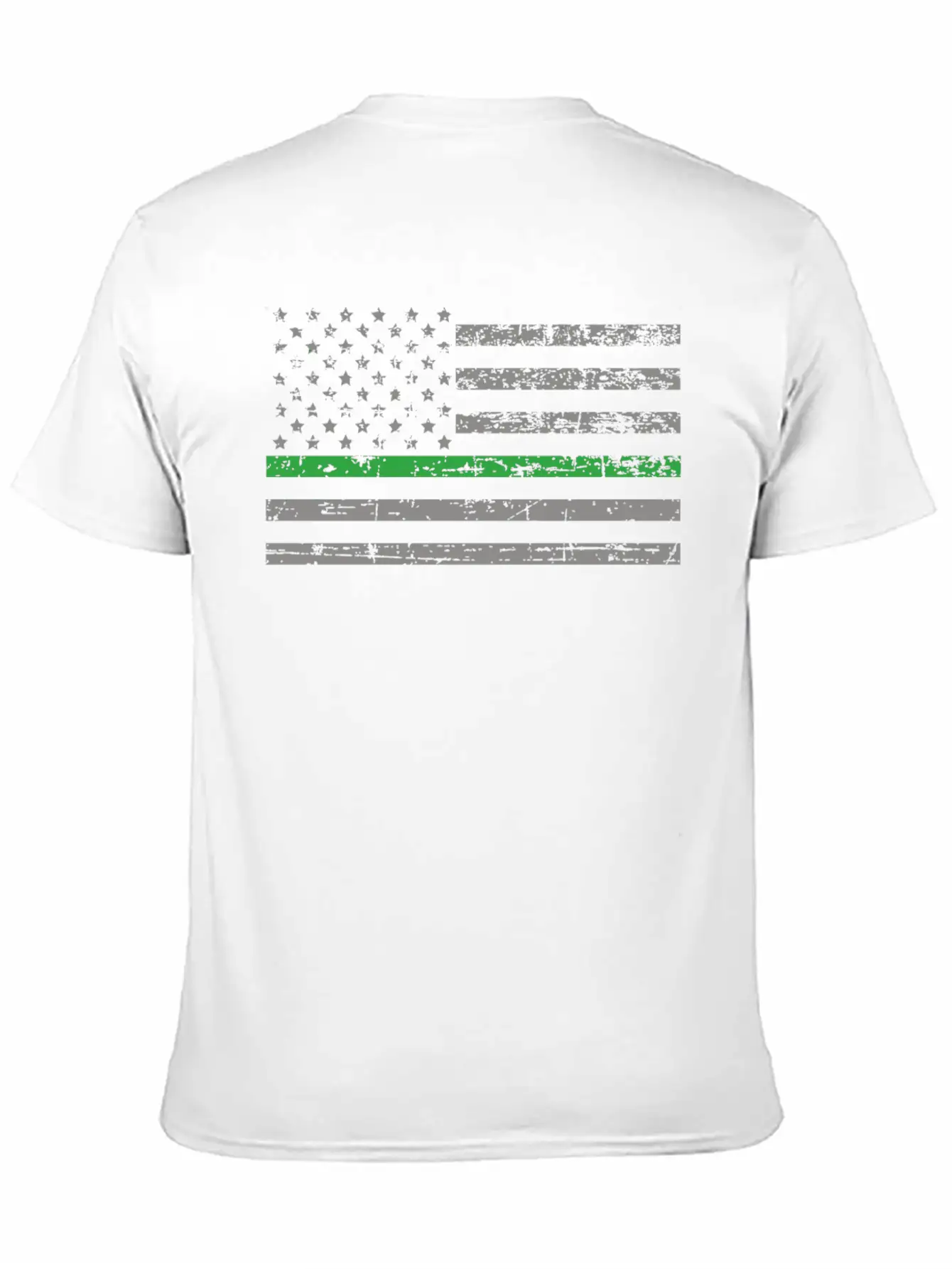 Conservation Officer Thin Green Line Flag Basic Graphic T-Shirt ¨C Daily Comfort In Soft Cotton