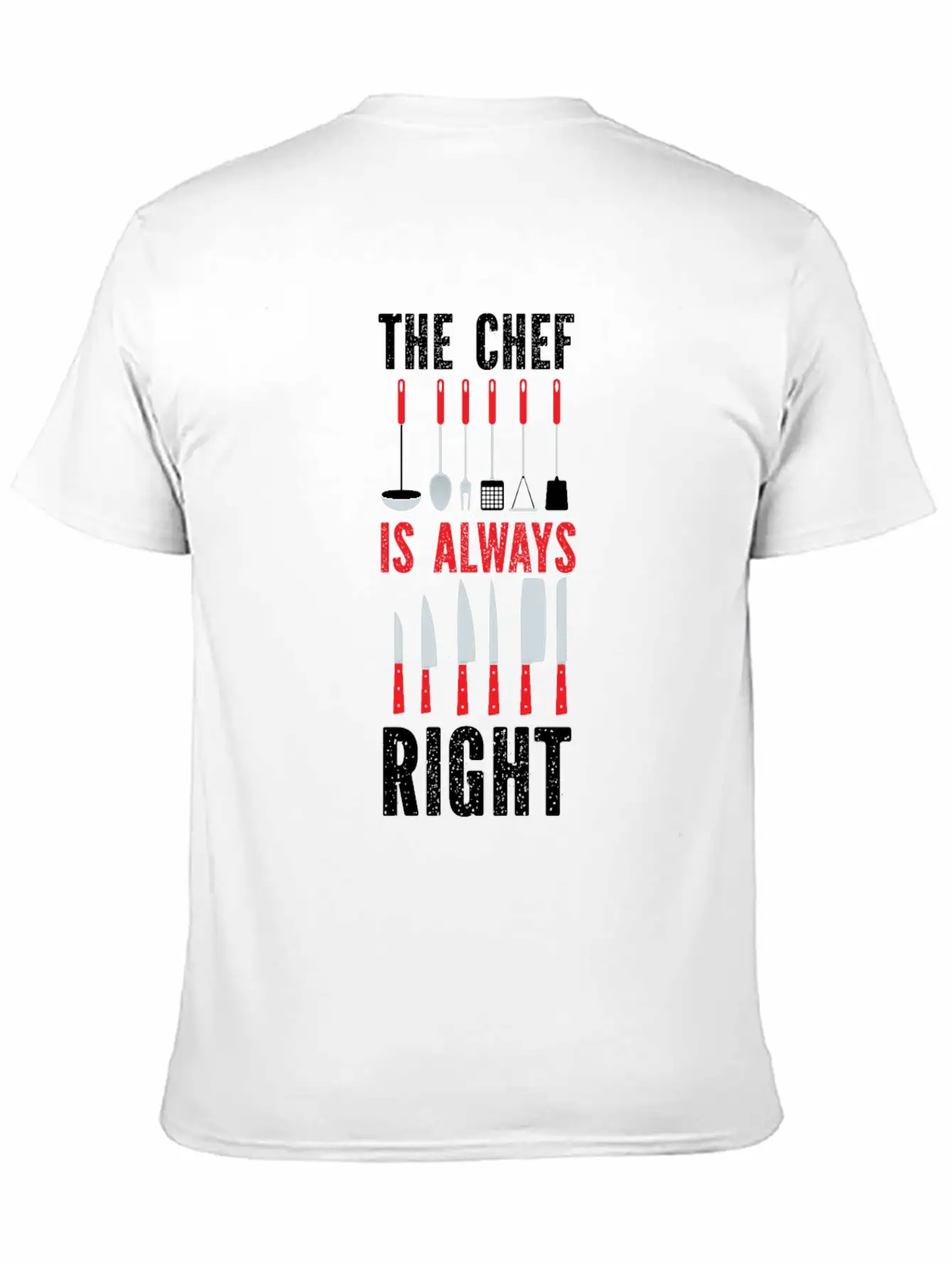 Cooking Cook Kitchen Chef The Chef Basic Graphic T-Shirt ¨C Daily Comfort In Soft Cotton