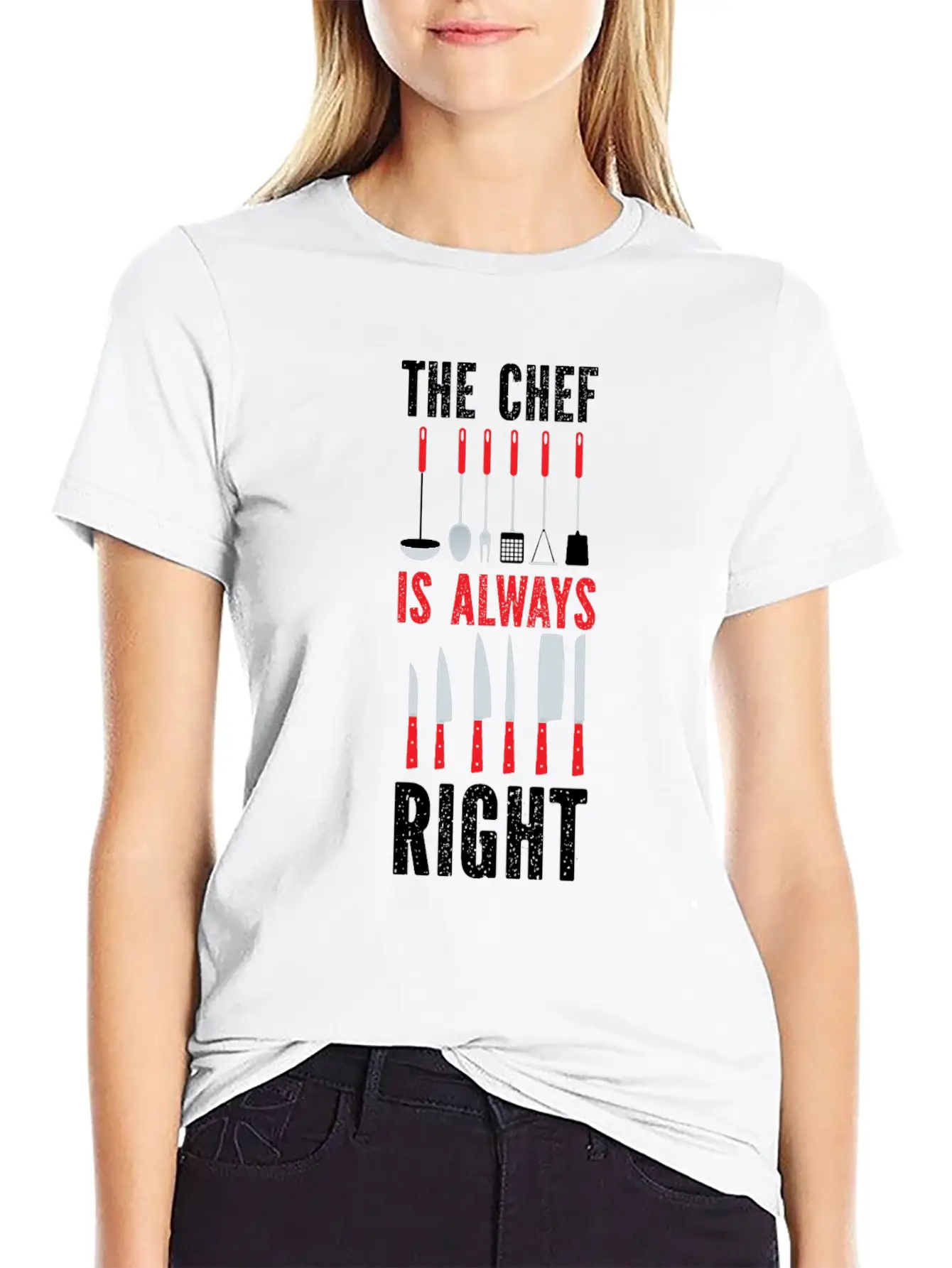 Cooking Cook Kitchen Chef The Chef Basic Graphic T-Shirt ¨C Daily Comfort In Soft Cotton