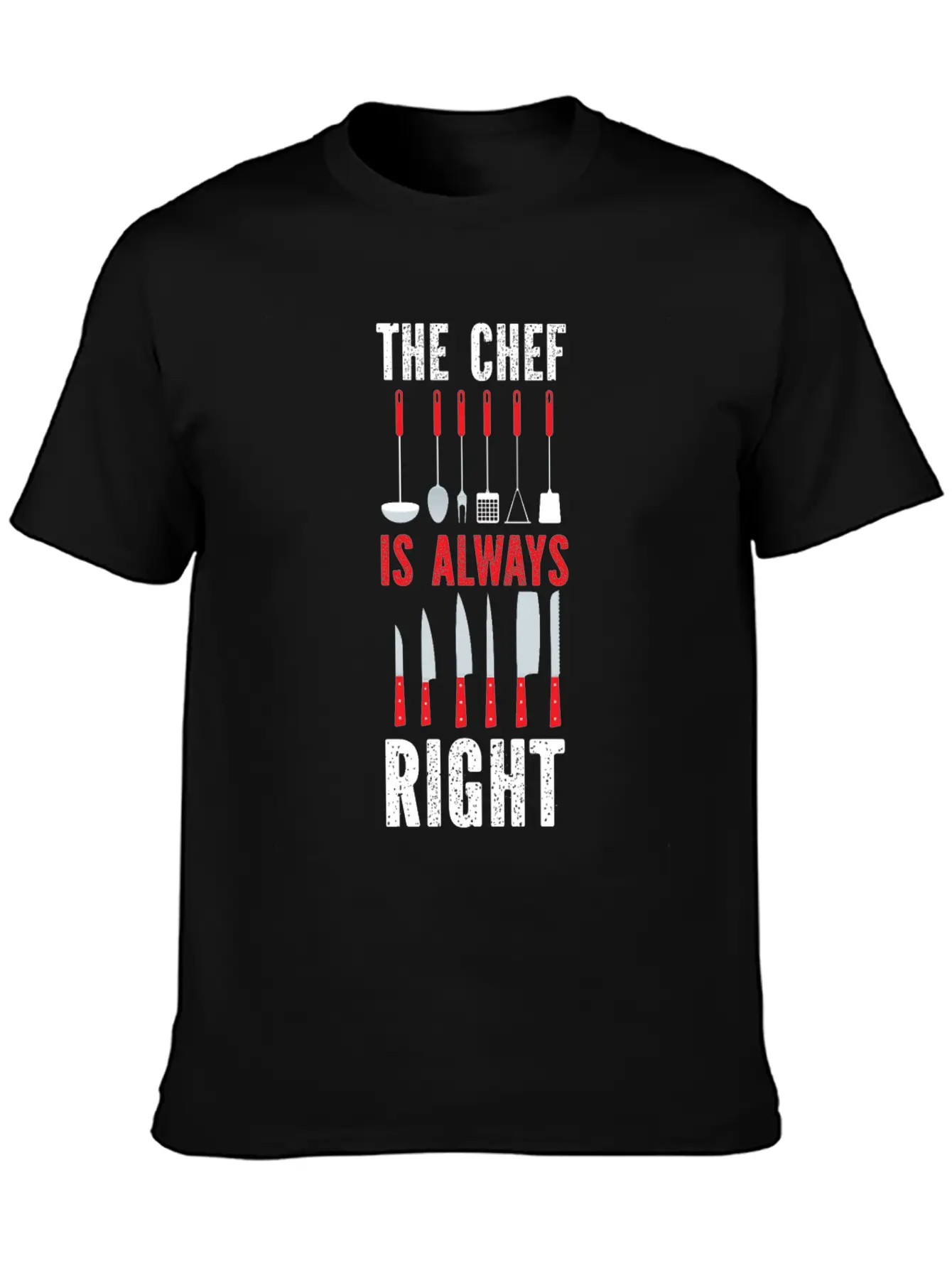 Cooking Cook Kitchen Chef The Chef Basic Graphic T-Shirt ¨C Daily Comfort In Soft Cotton
