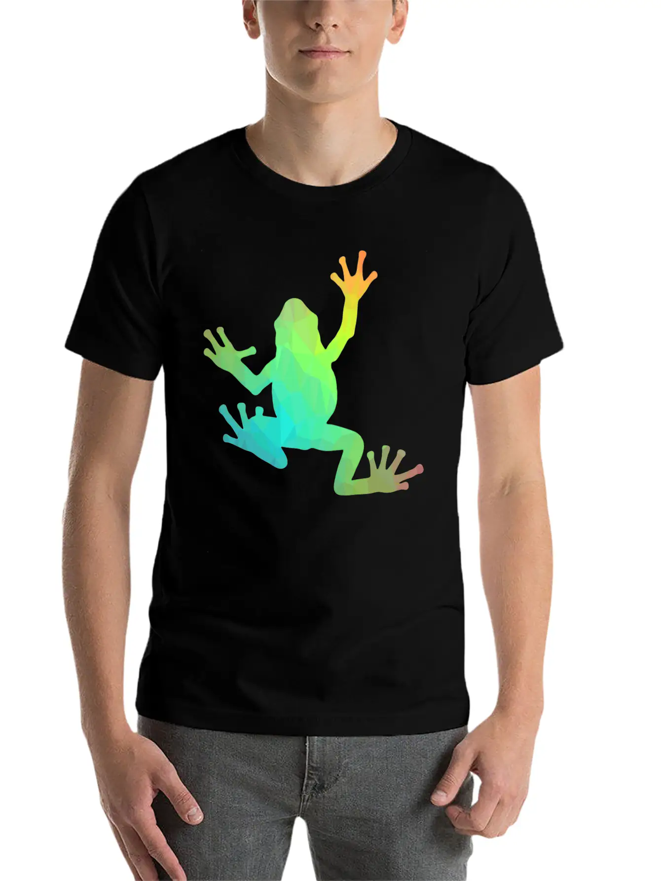 Cool Frog Soft Cotton Short Sleeve Tee ¨C Unisex Wardrobe Staple