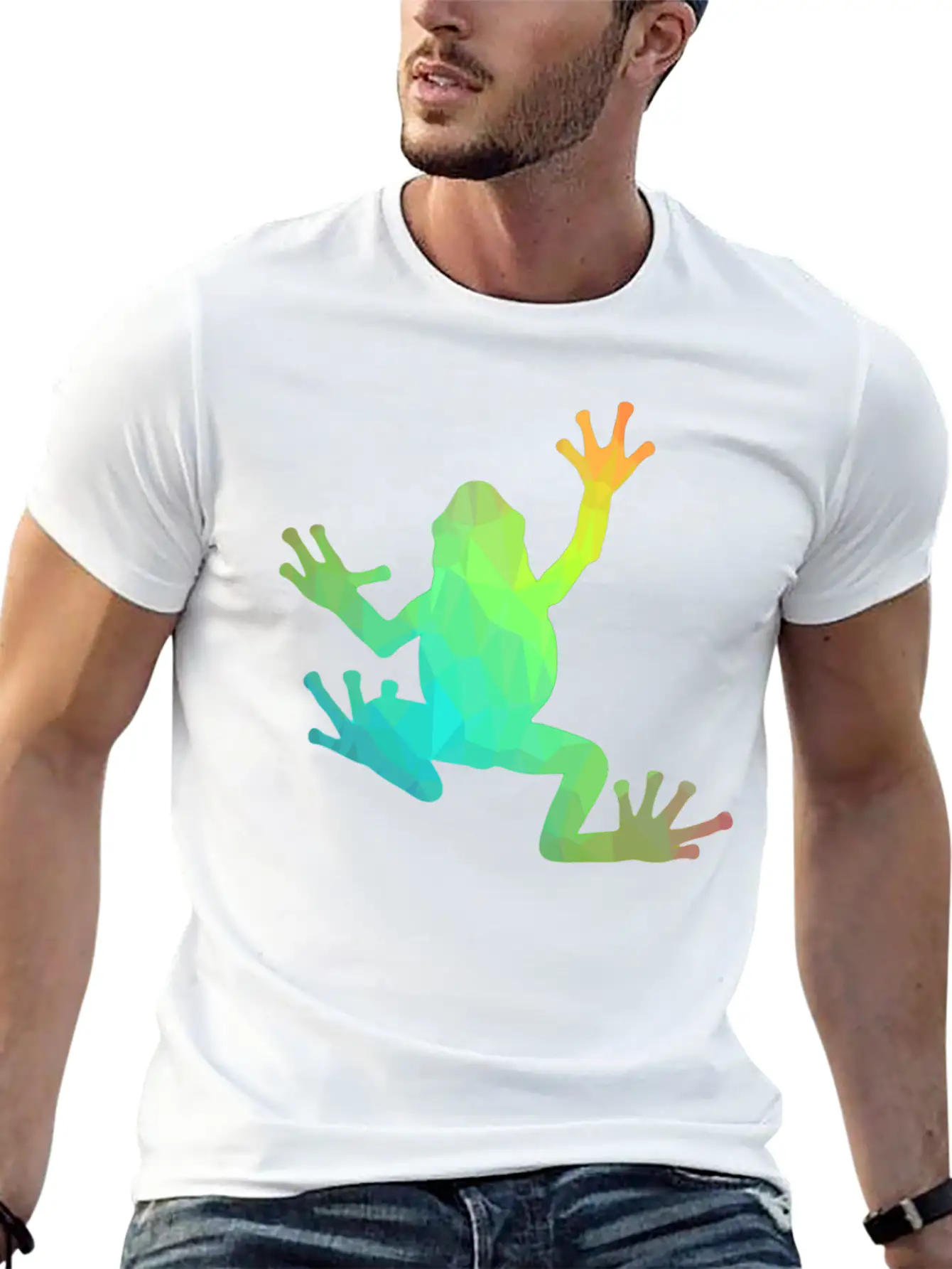 Cool Frog Soft Cotton Short Sleeve Tee ¨C Unisex Wardrobe Staple