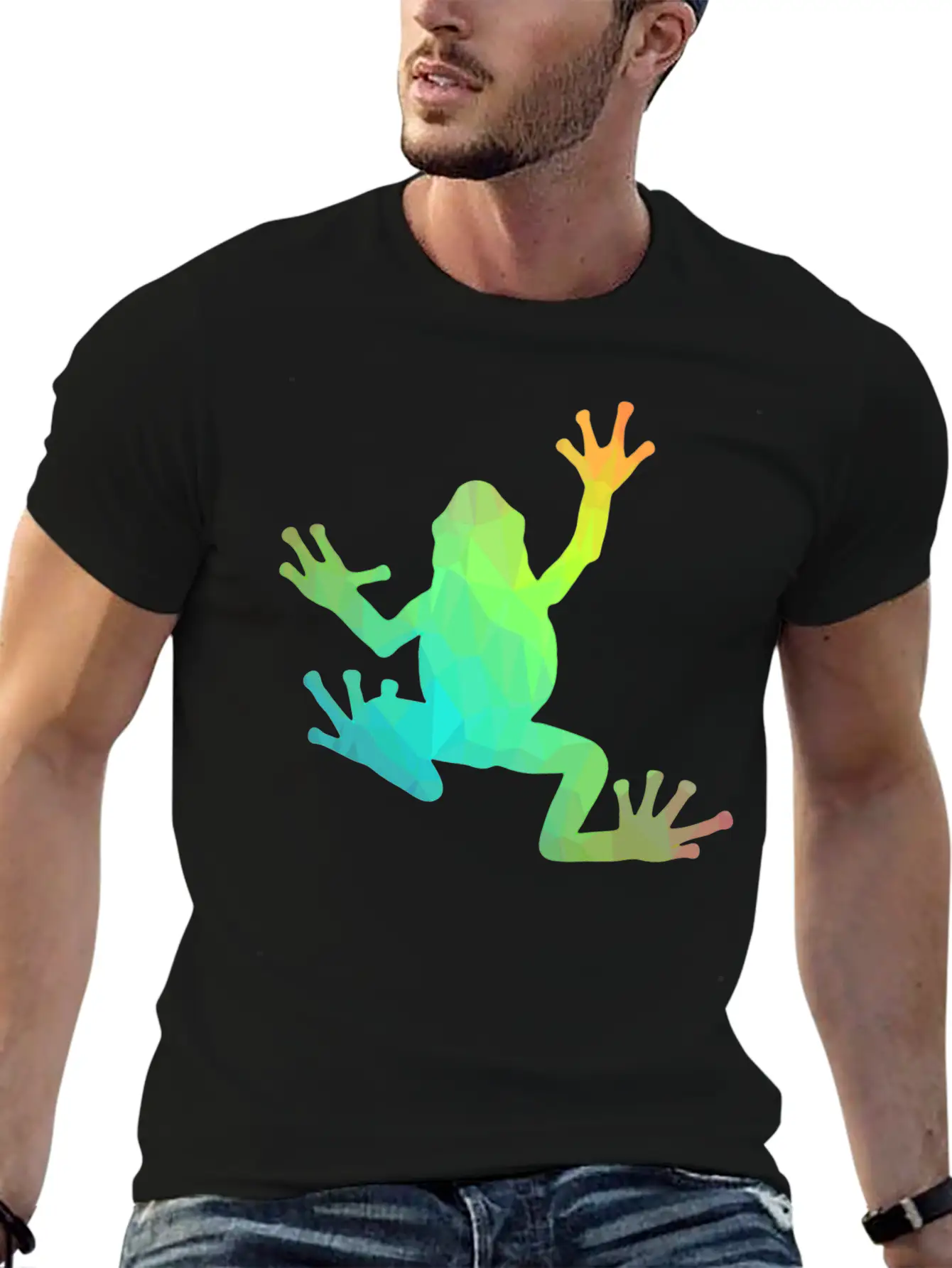 Cool Frog Soft Cotton Short Sleeve Tee ¨C Unisex Wardrobe Staple
