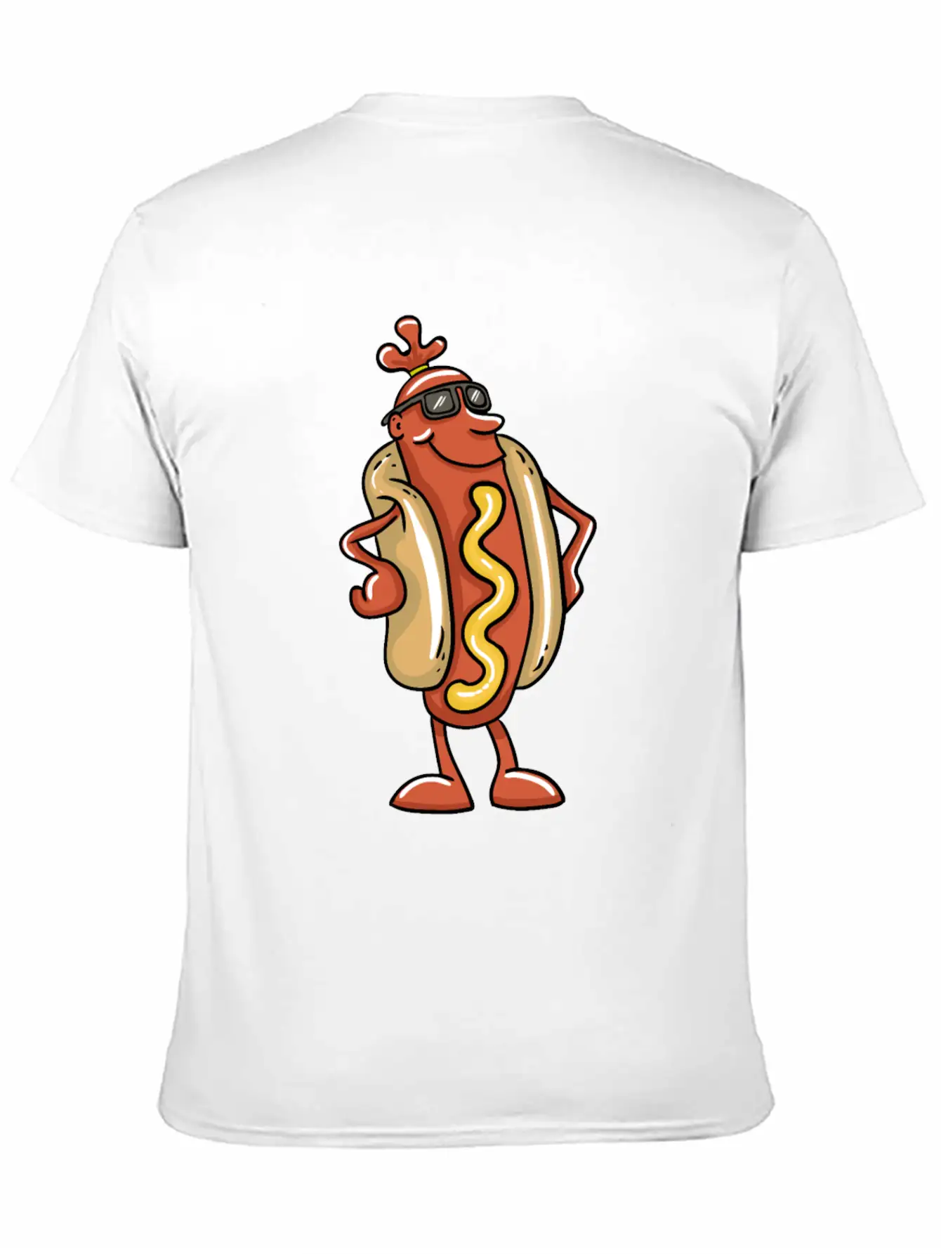 Cool Hot Dog Basic Graphic T-Shirt ¨C Daily Comfort In Soft Cotton