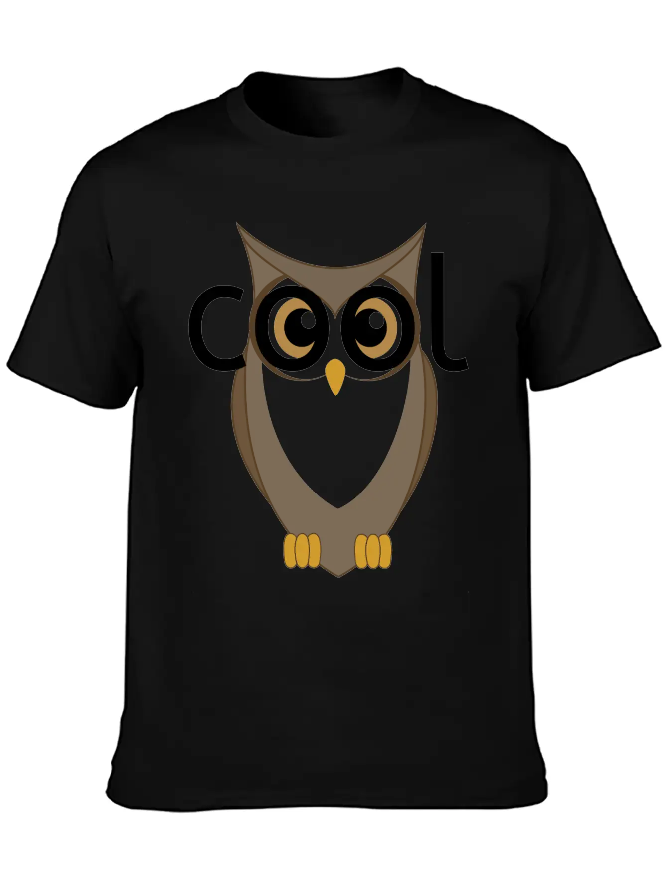 Cool Owl Basic Graphic T-Shirt ¨C Daily Comfort In Soft Cotton