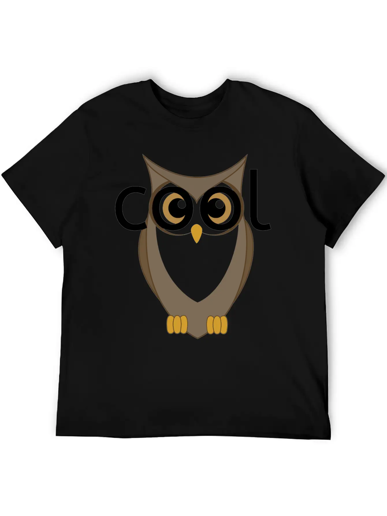 Cool Owl Basic Graphic T-Shirt ¨C Daily Comfort In Soft Cotton
