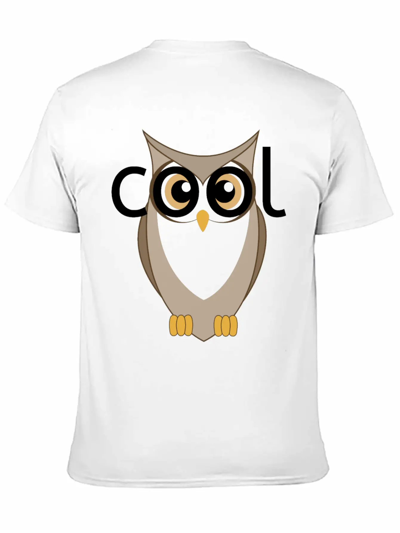 Cool Owl Basic Graphic T-Shirt ¨C Daily Comfort In Soft Cotton