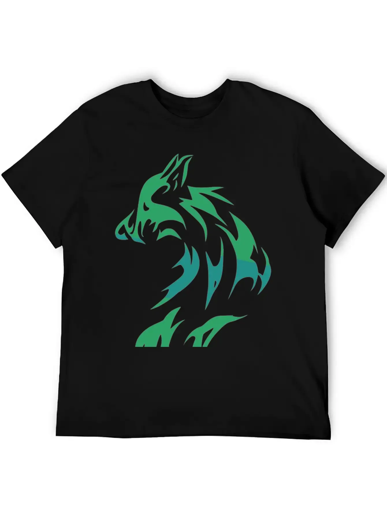 Cool Wolf Essential Cotton Tee For Daily Outfits ¨C Unisex Style