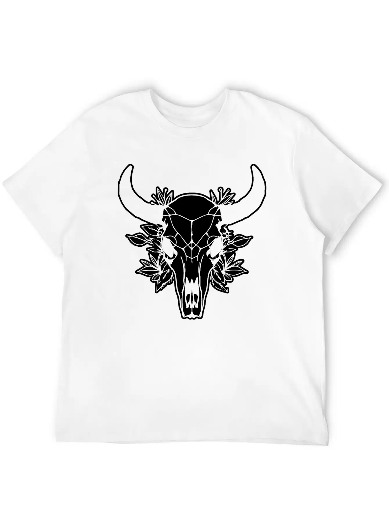 Cow Skull Boho Soft Cotton Short Sleeve Tee ¨C Unisex Wardrobe Staple