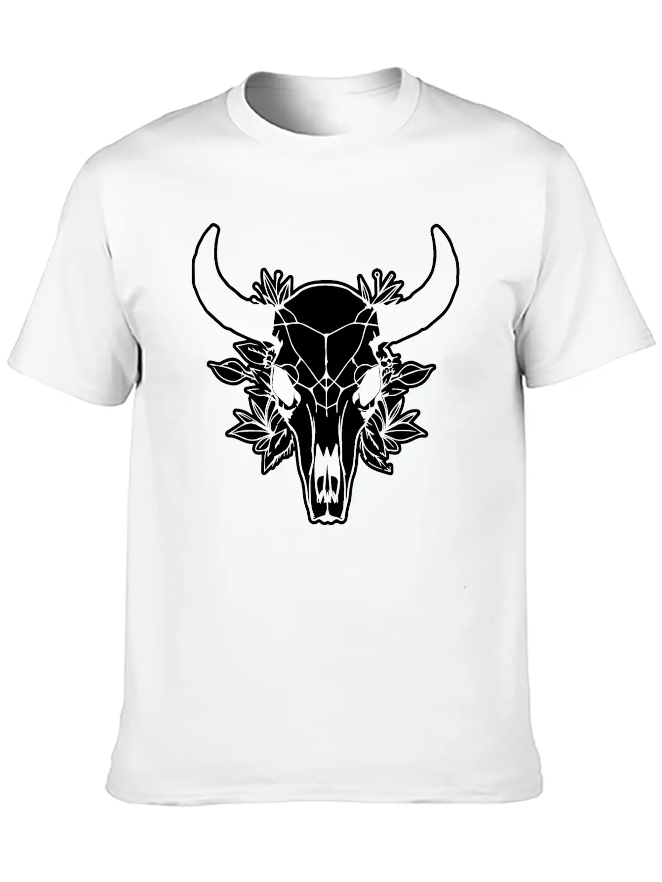 Cow Skull Boho Soft Cotton Short Sleeve Tee ¨C Unisex Wardrobe Staple