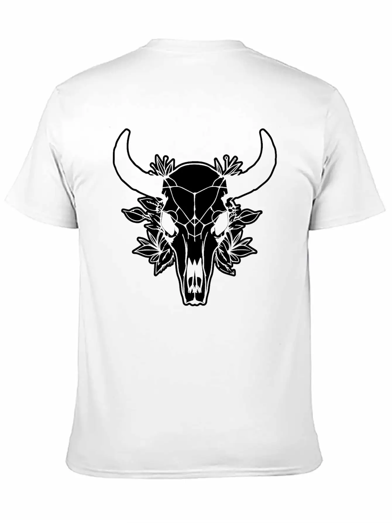 Cow Skull Boho Soft Cotton Short Sleeve Tee ¨C Unisex Wardrobe Staple