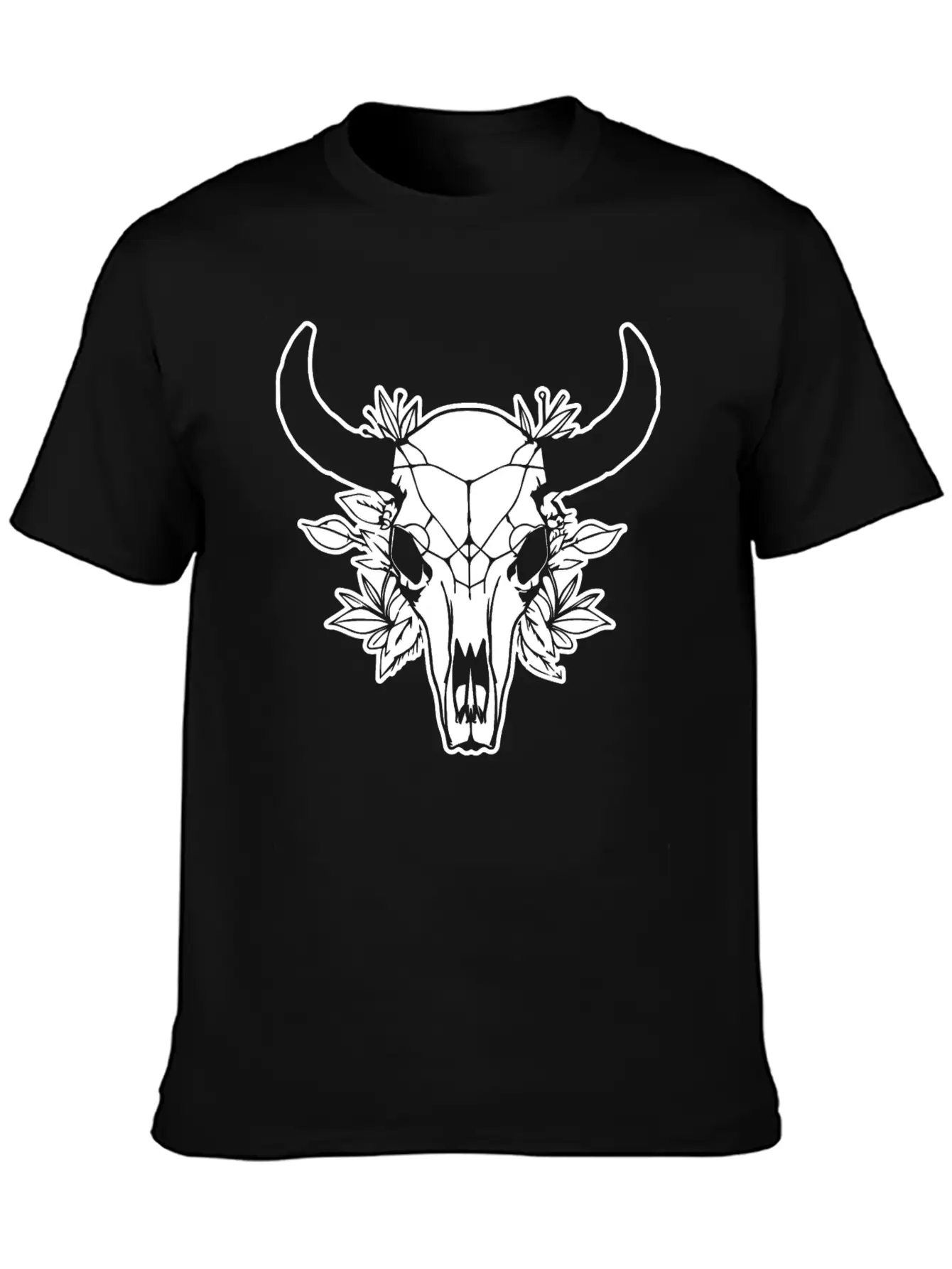 Cow Skull Boho Soft Cotton Short Sleeve Tee ¨C Unisex Wardrobe Staple