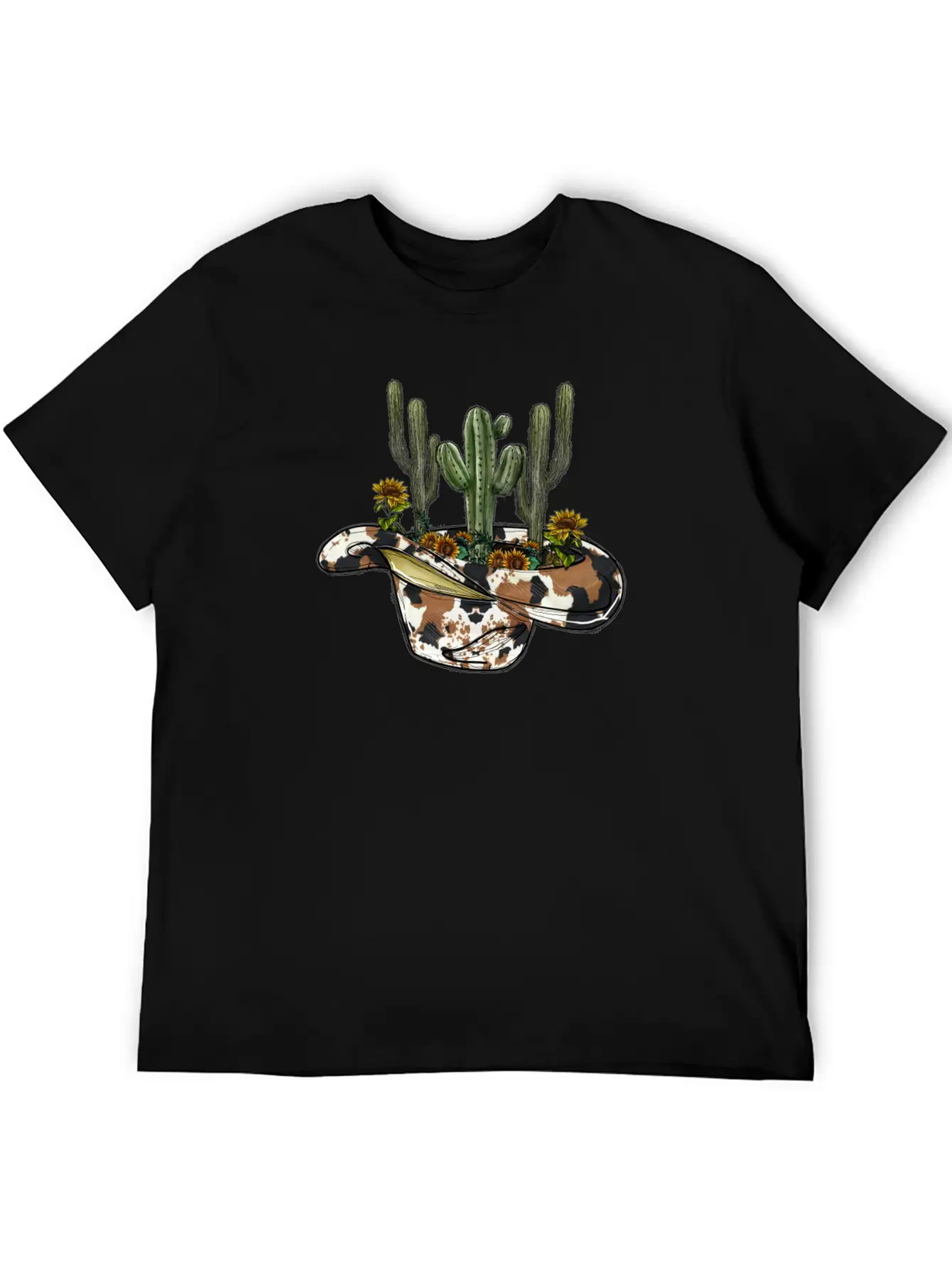 Cowboy Hat Cactus Soft Cotton Short Sleeve Tee ¨C Unisex Wardrobe Staple