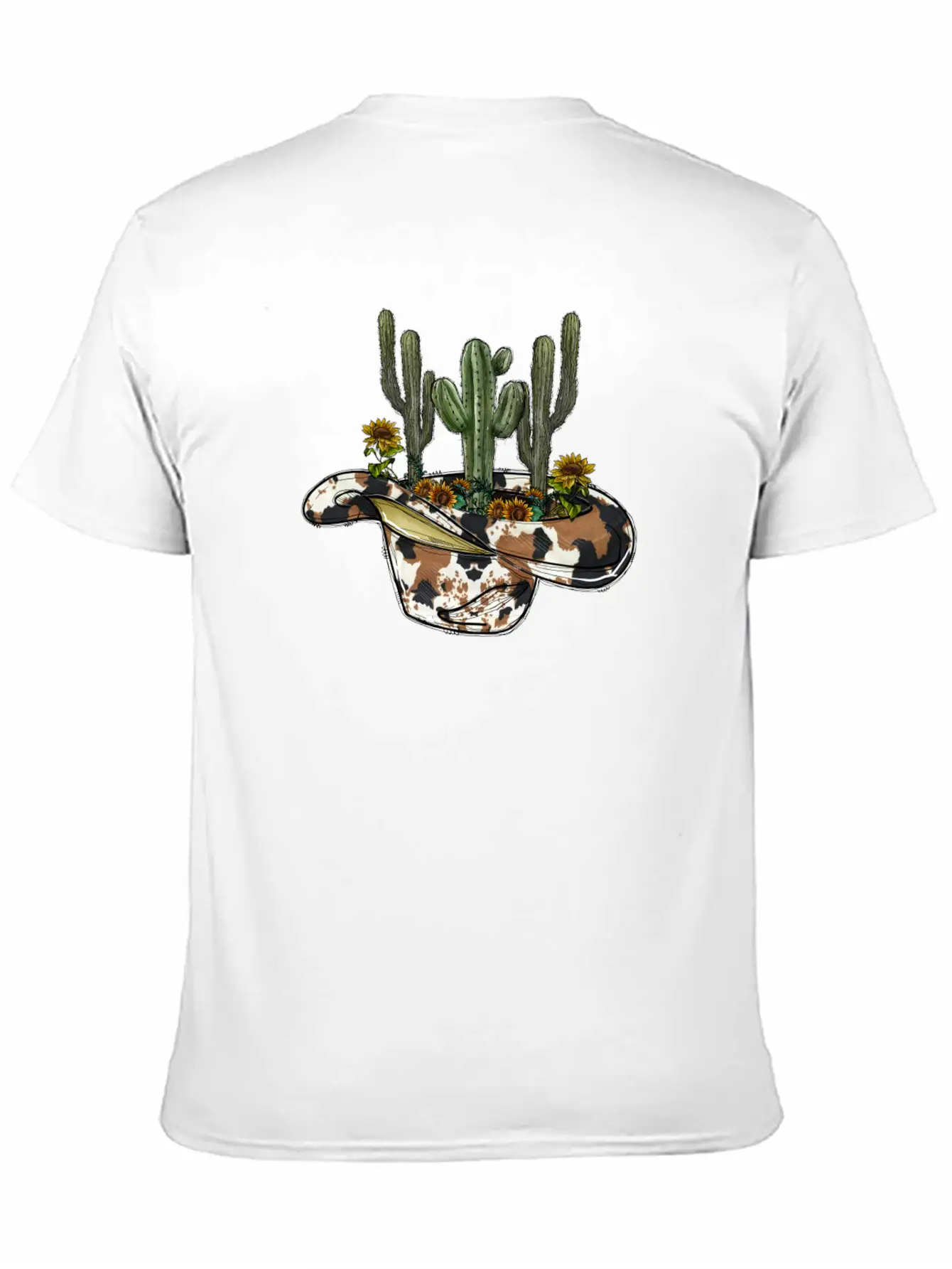 Cowboy Hat Cactus Soft Cotton Short Sleeve Tee ¨C Unisex Wardrobe Staple