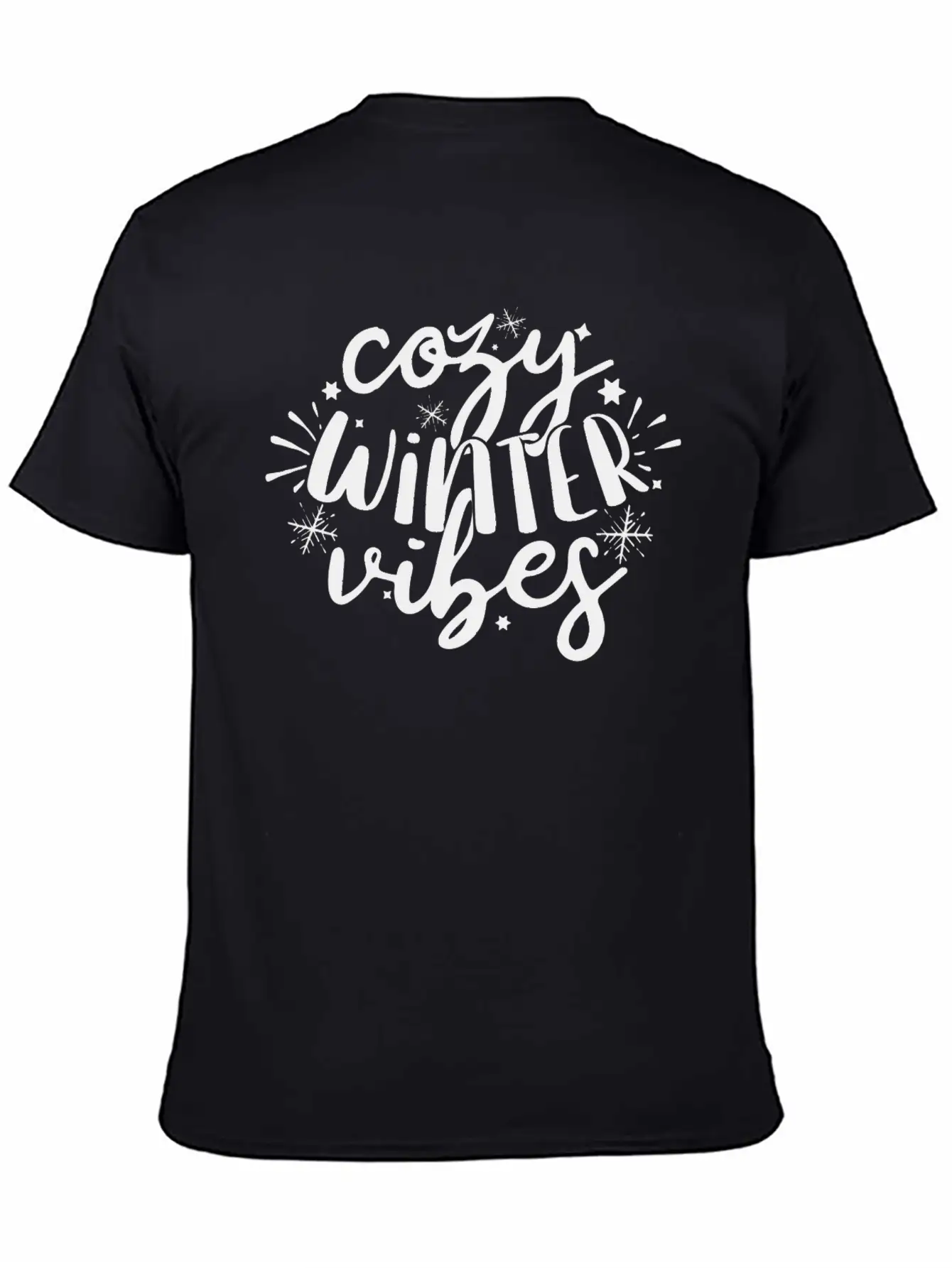 Cozy Winter Vibes Winter Design Basic Graphic T-Shirt ¨C Daily Comfort In Soft Cotton