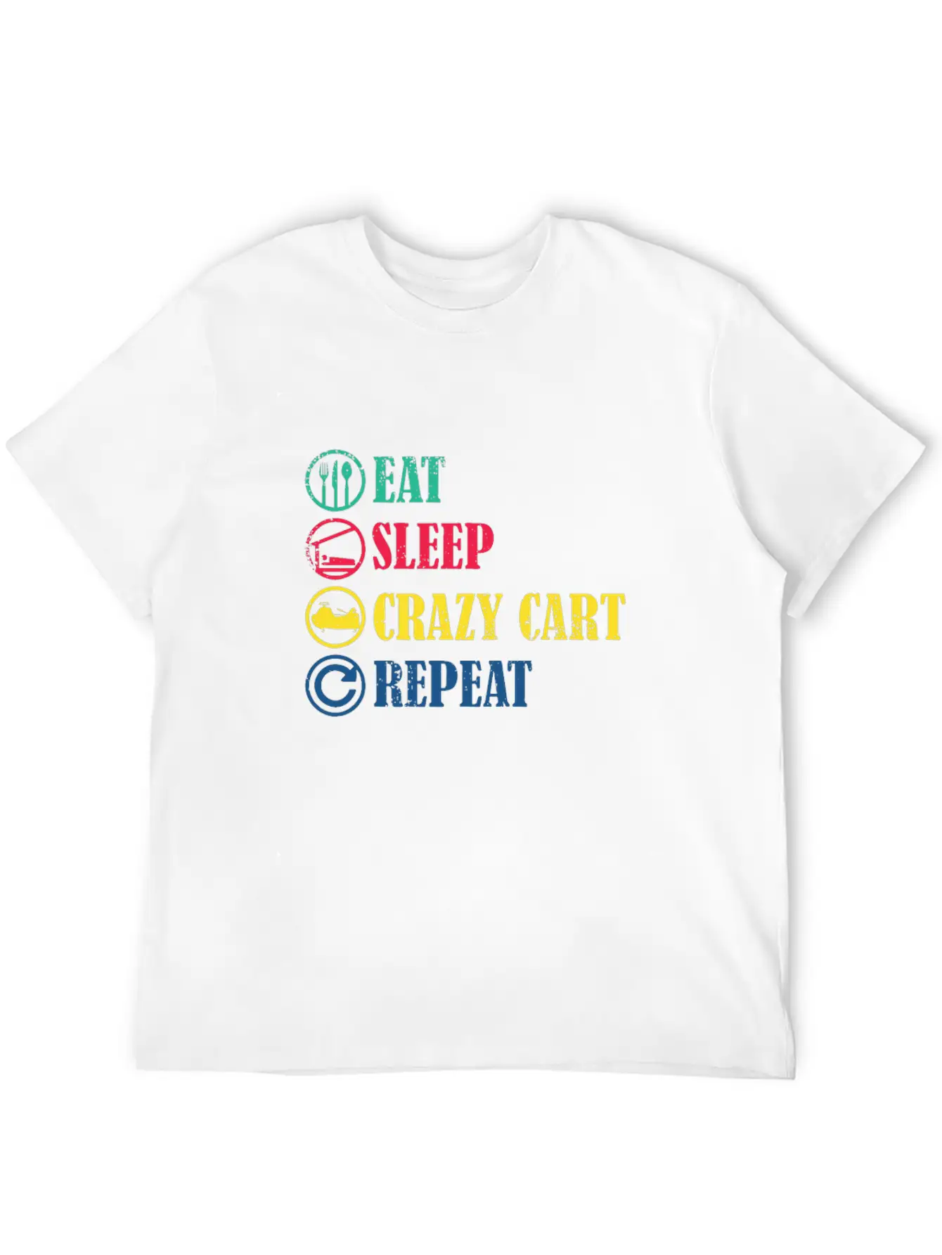 Crazy Cart Essential Cotton Tee For Daily Outfits ¨C Unisex Style
