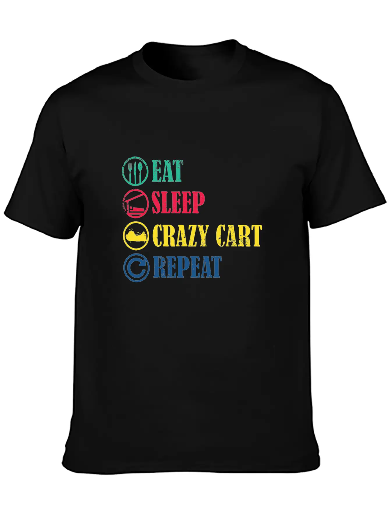 Crazy Cart Essential Cotton Tee For Daily Outfits ¨C Unisex Style