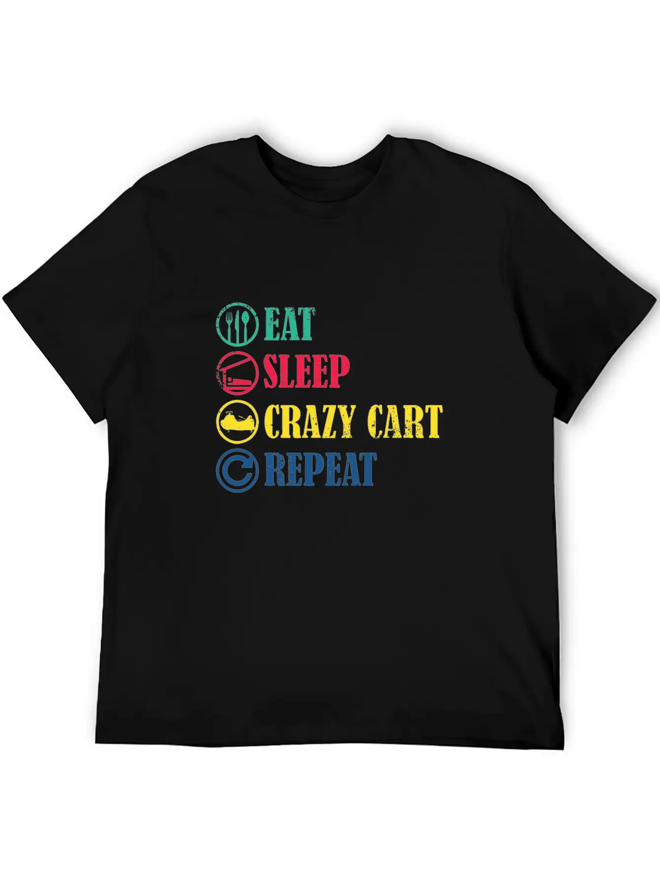 Crazy Cart Essential Cotton Tee For Daily Outfits ¨C Unisex Style
