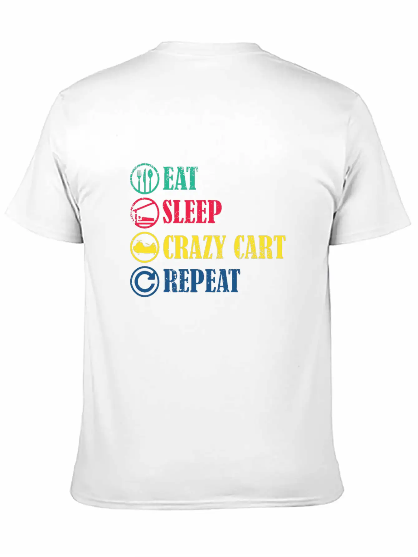 Crazy Cart Essential Cotton Tee For Daily Outfits ¨C Unisex Style