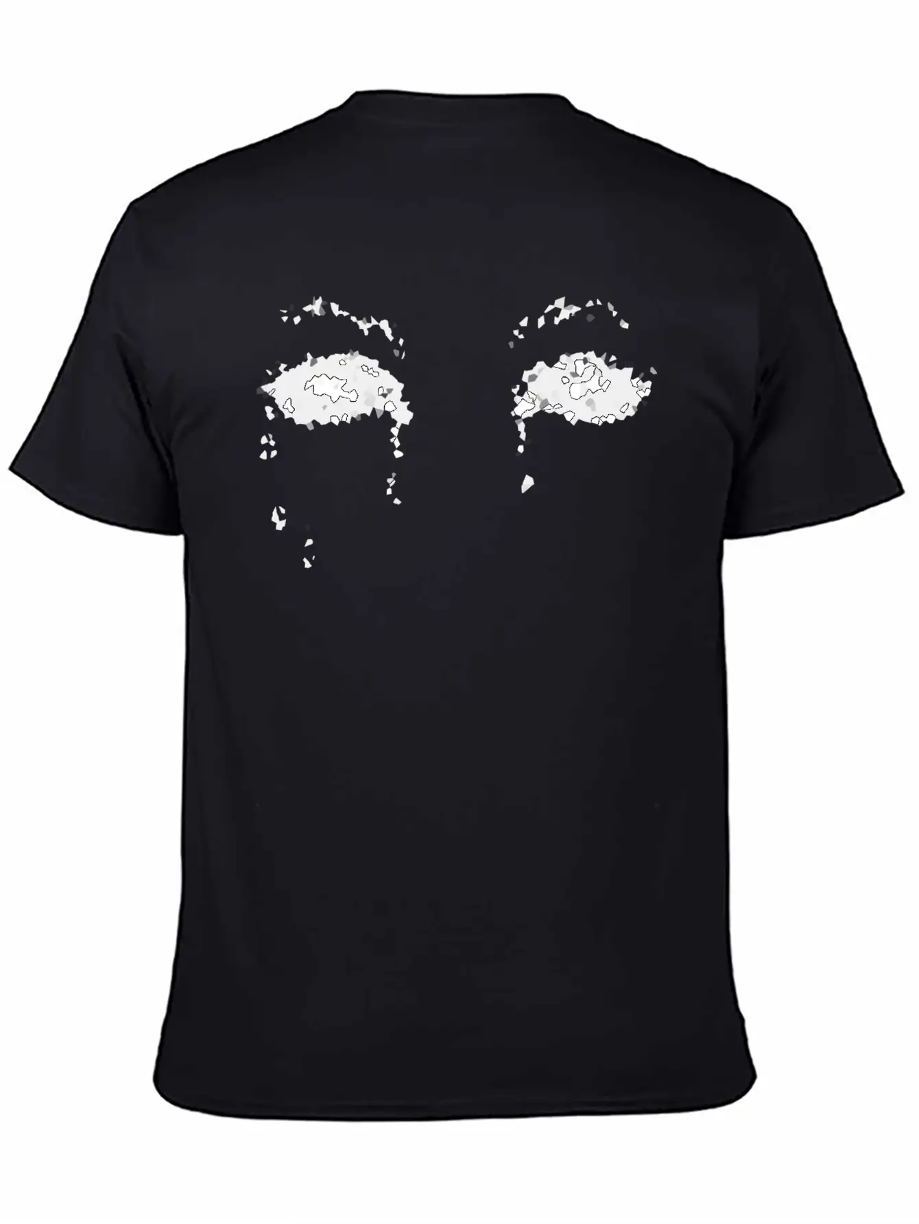 Crazy Eyes Sad Basic Graphic T-Shirt ¨C Daily Comfort In Soft Cotton